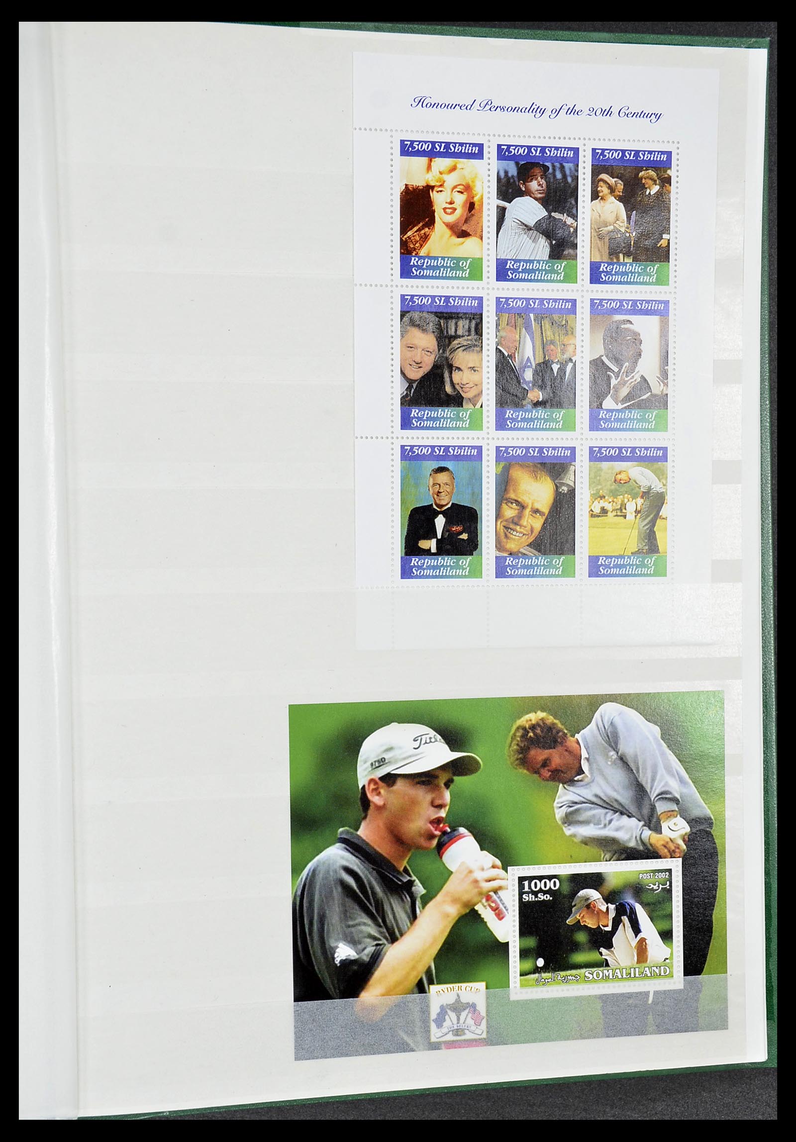 34425 353 - Postzegelverzameling 34425 Motief Golf 1959-2012.