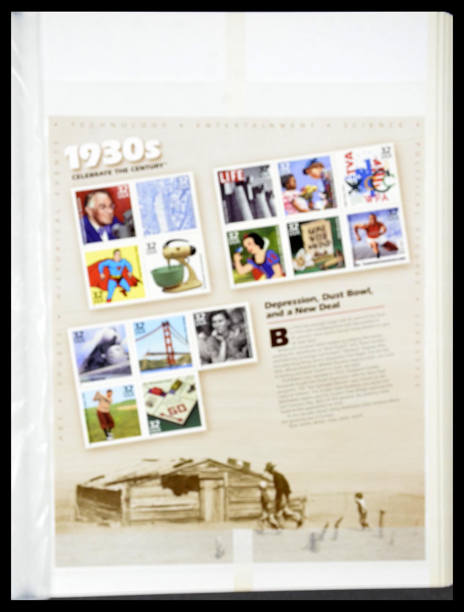 34425 430 - Postzegelverzameling 34425 Motief Golf 1959-2012.