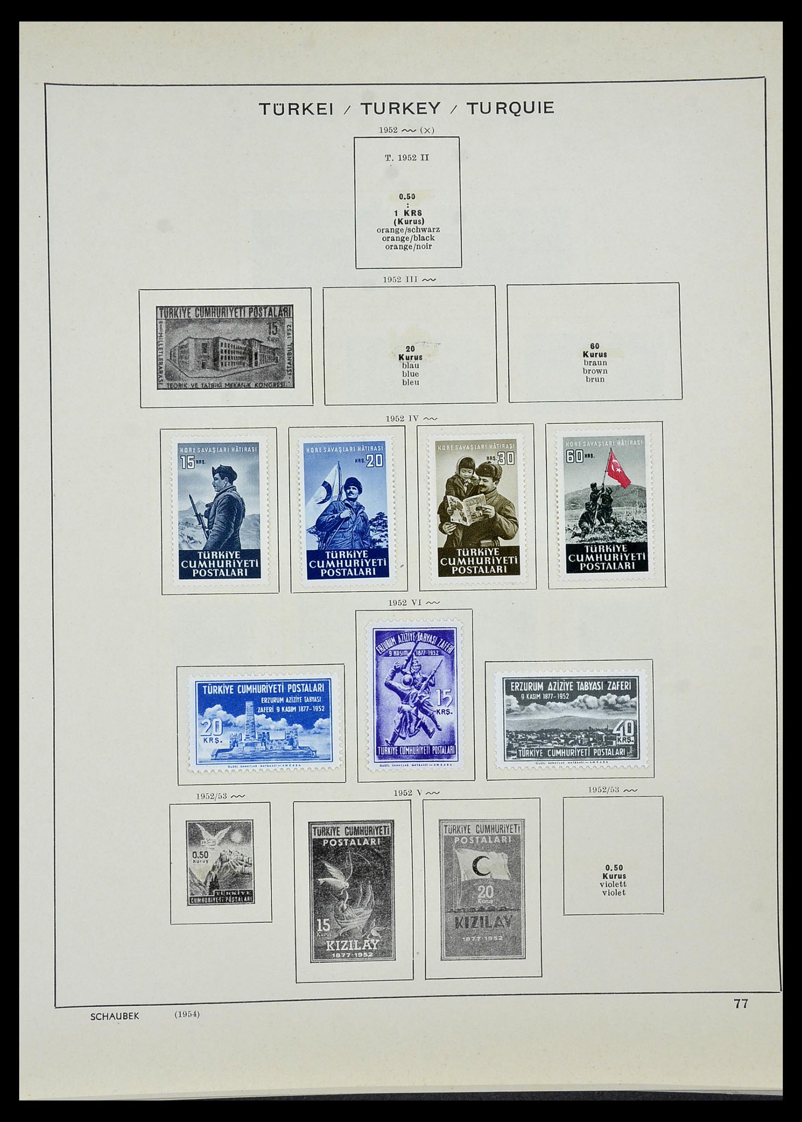 34426 049 - Stamp Collection 34426 Turkey 1863-1968.