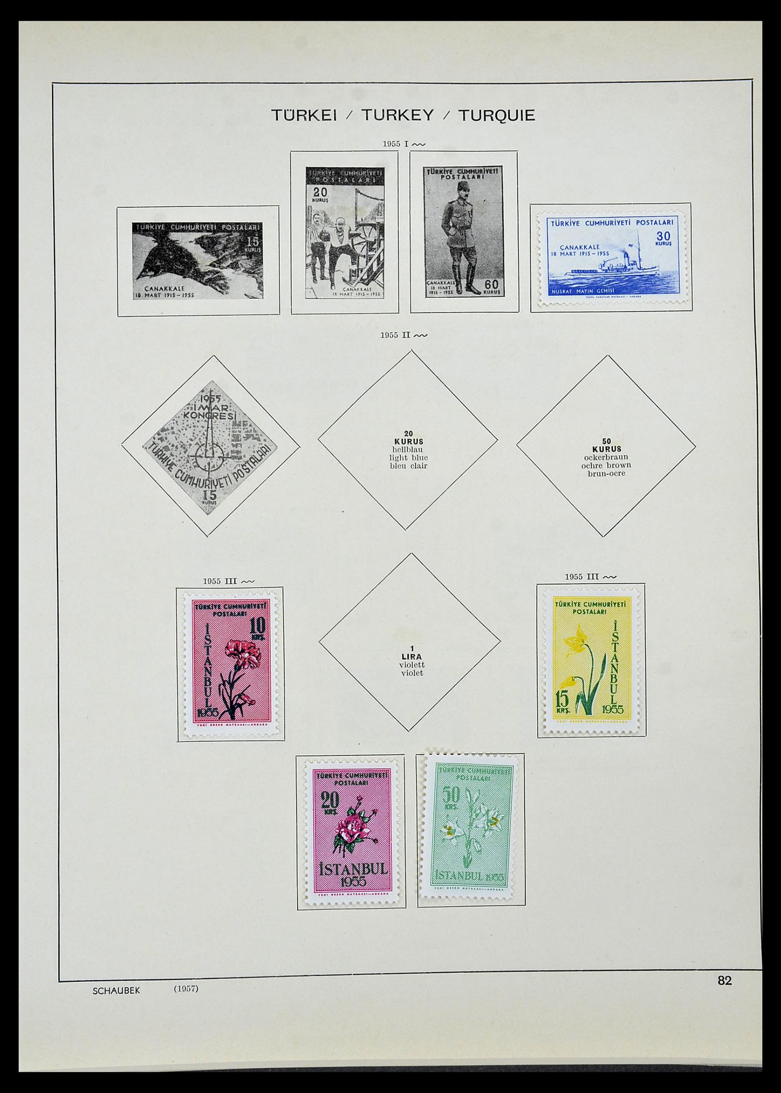 34426 053 - Postzegelverzameling 34426 Turkije 1863-1968.