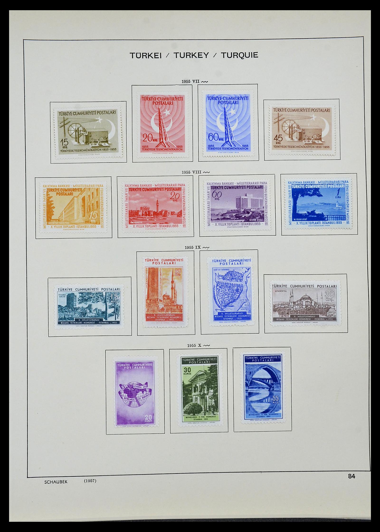 34426 055 - Stamp Collection 34426 Turkey 1863-1968.