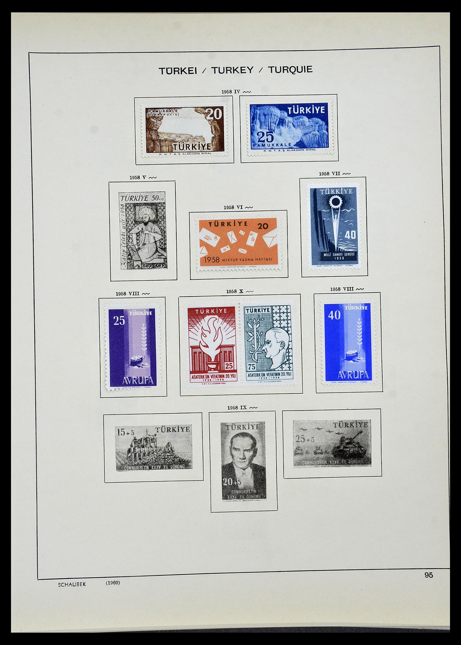 34426 066 - Stamp Collection 34426 Turkey 1863-1968.