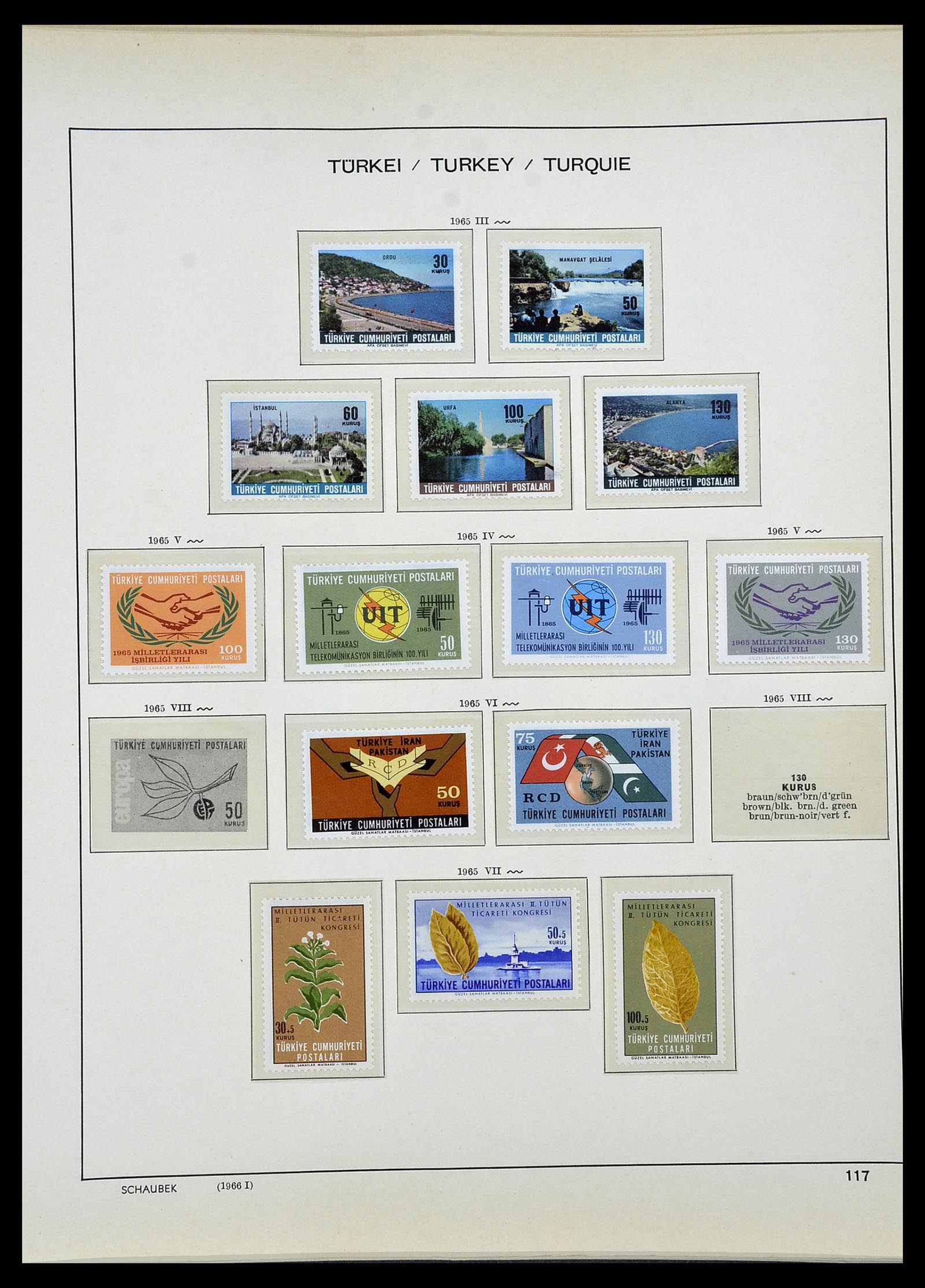 34426 088 - Stamp Collection 34426 Turkey 1863-1968.