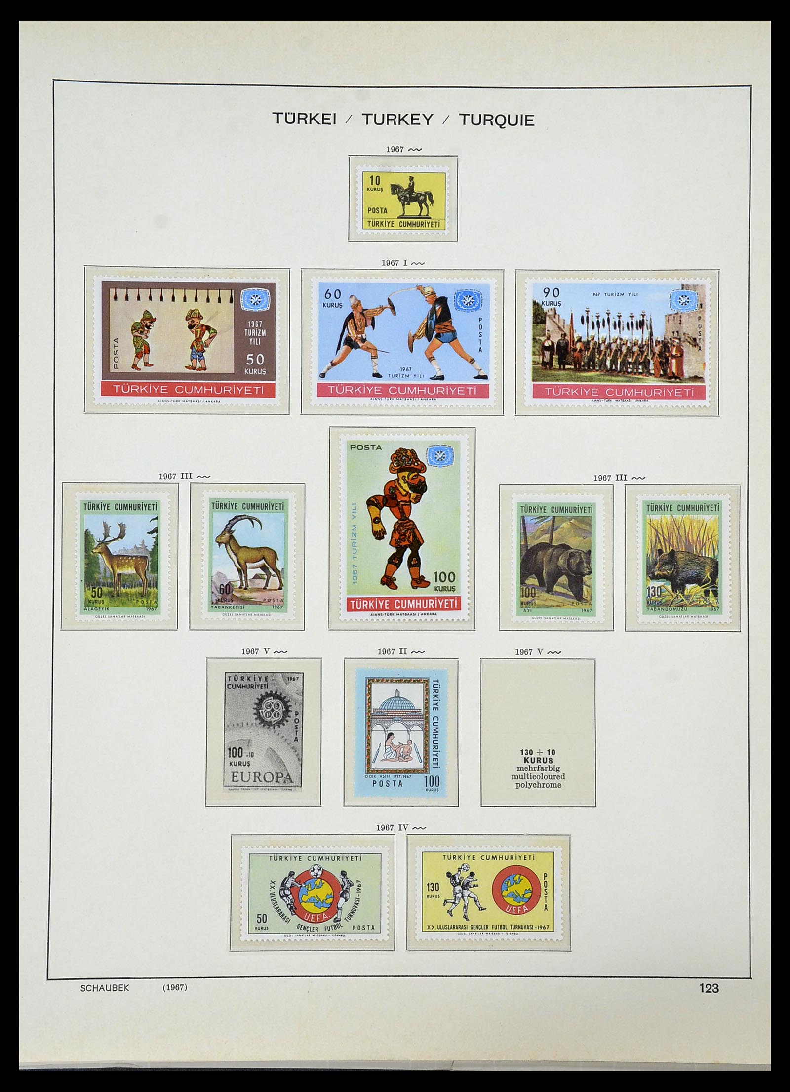 34426 094 - Postzegelverzameling 34426 Turkije 1863-1968.