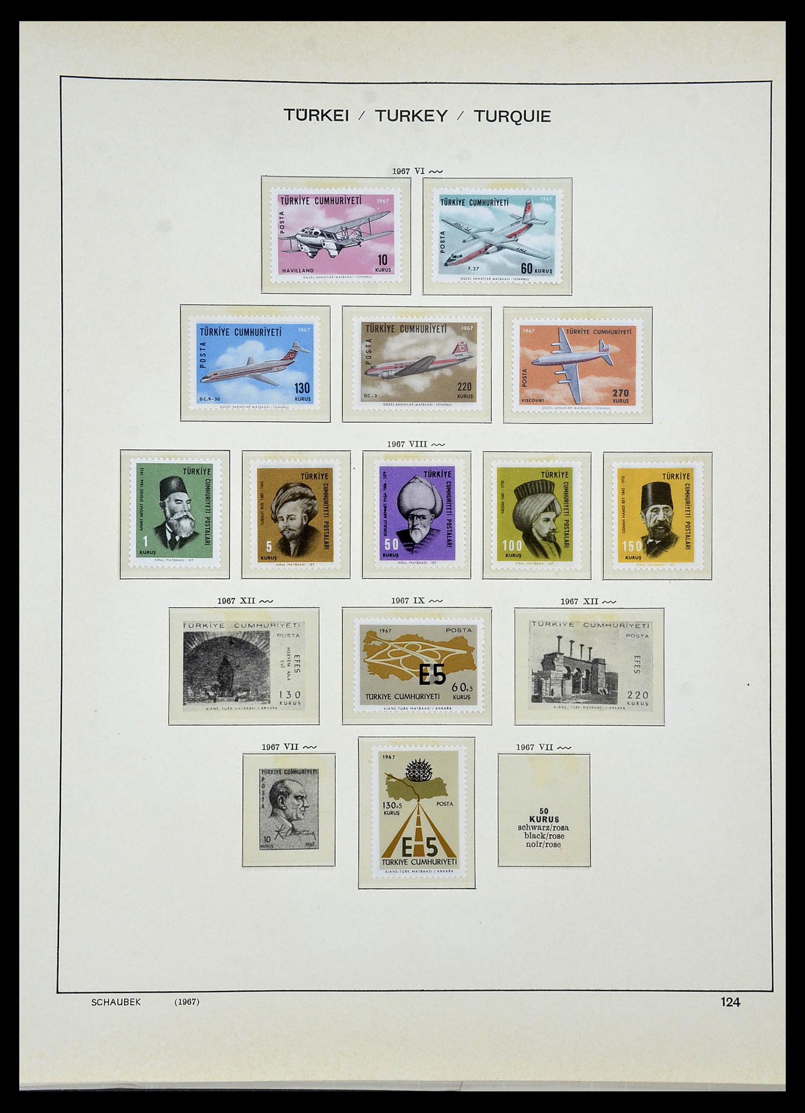 34426 095 - Postzegelverzameling 34426 Turkije 1863-1968.