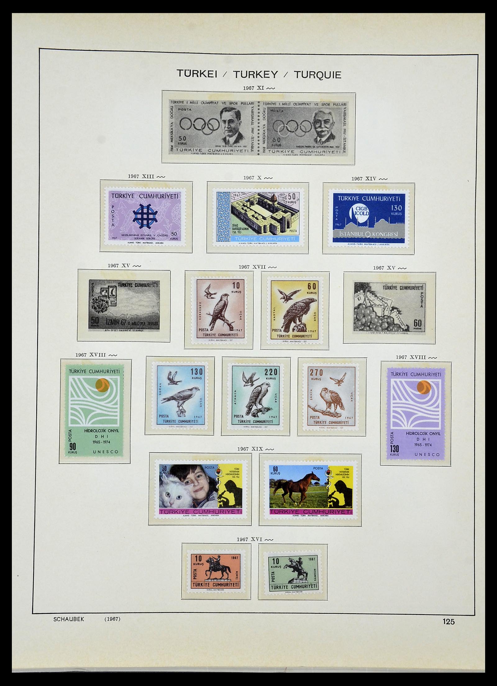 34426 096 - Stamp Collection 34426 Turkey 1863-1968.