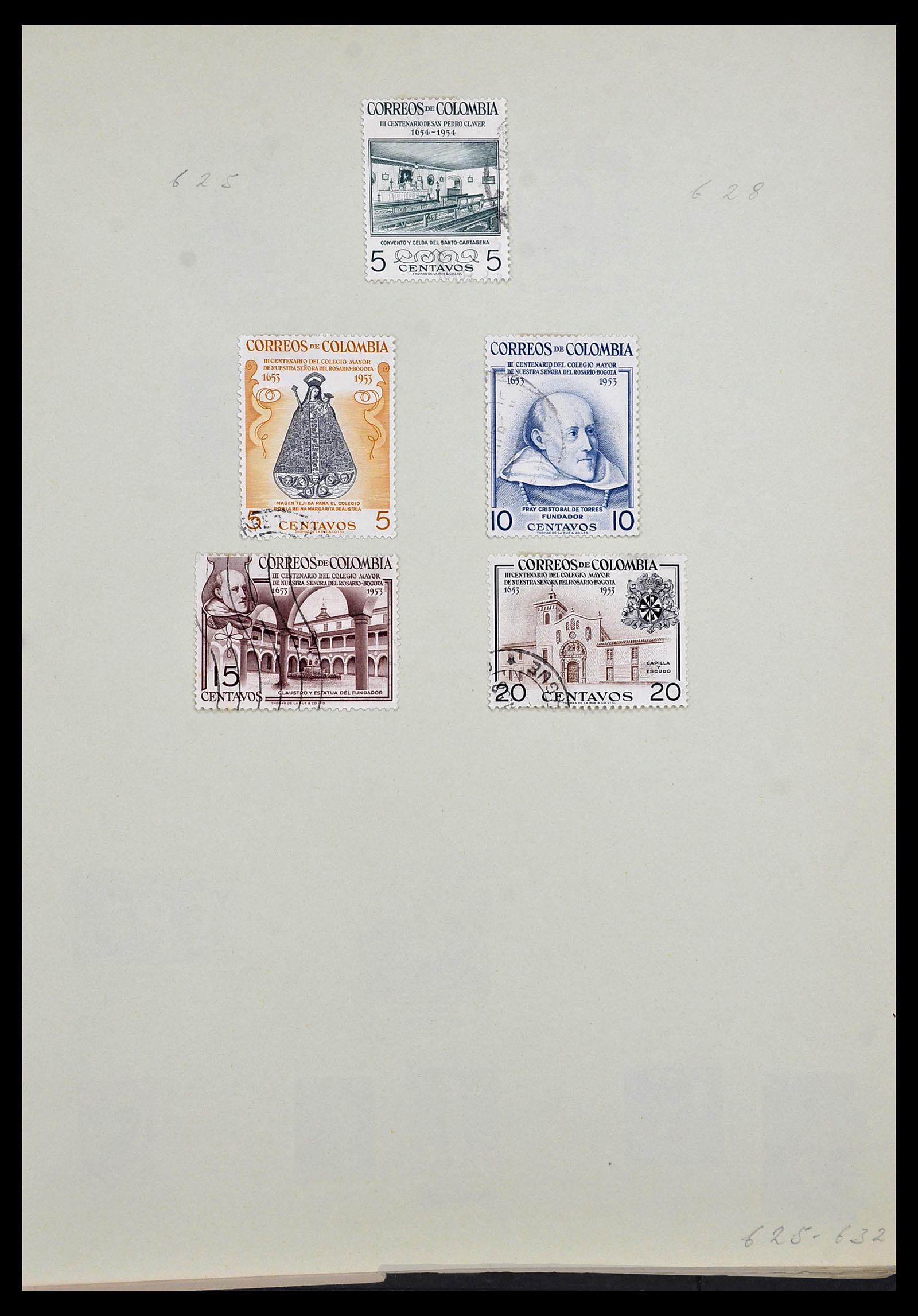 34427 018 - Postzegelverzameling 34427 Colombia 1883-1968.