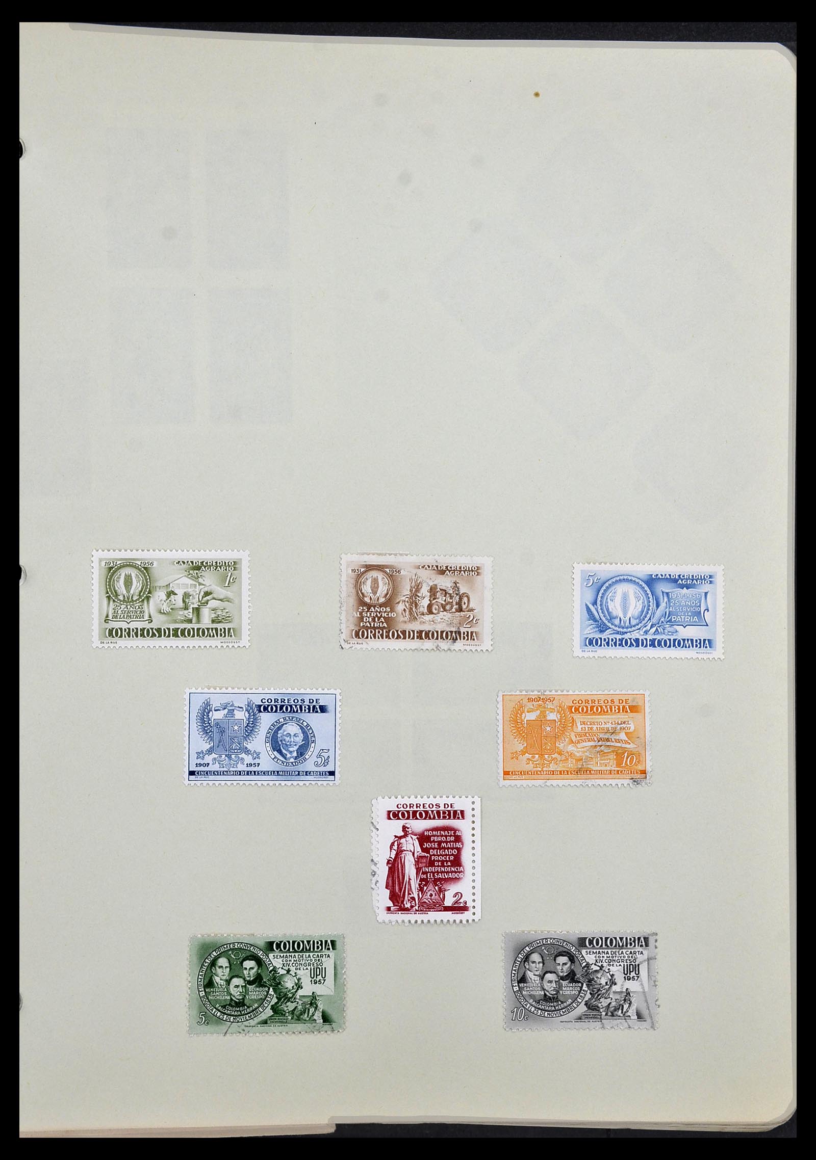 34427 024 - Postzegelverzameling 34427 Colombia 1883-1968.