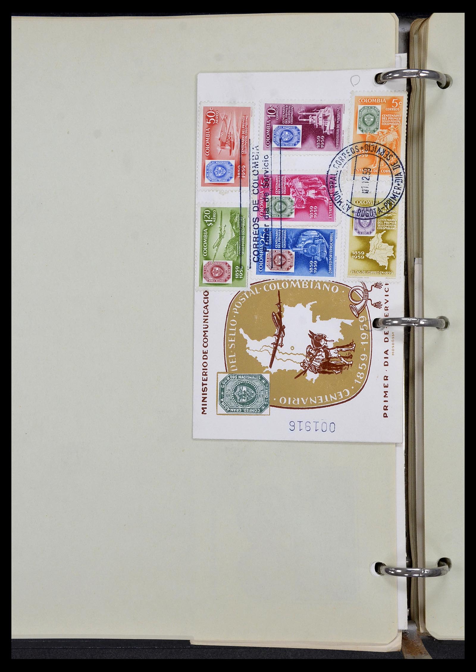 34427 031 - Postzegelverzameling 34427 Colombia 1883-1968.
