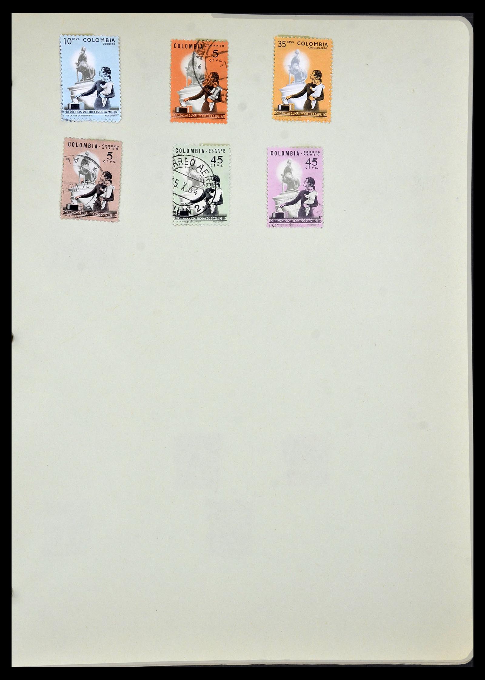 34427 034 - Postzegelverzameling 34427 Colombia 1883-1968.