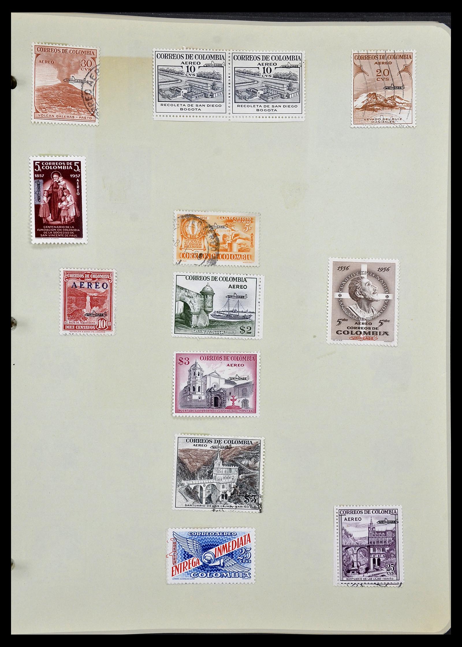 34427 057 - Postzegelverzameling 34427 Colombia 1883-1968.