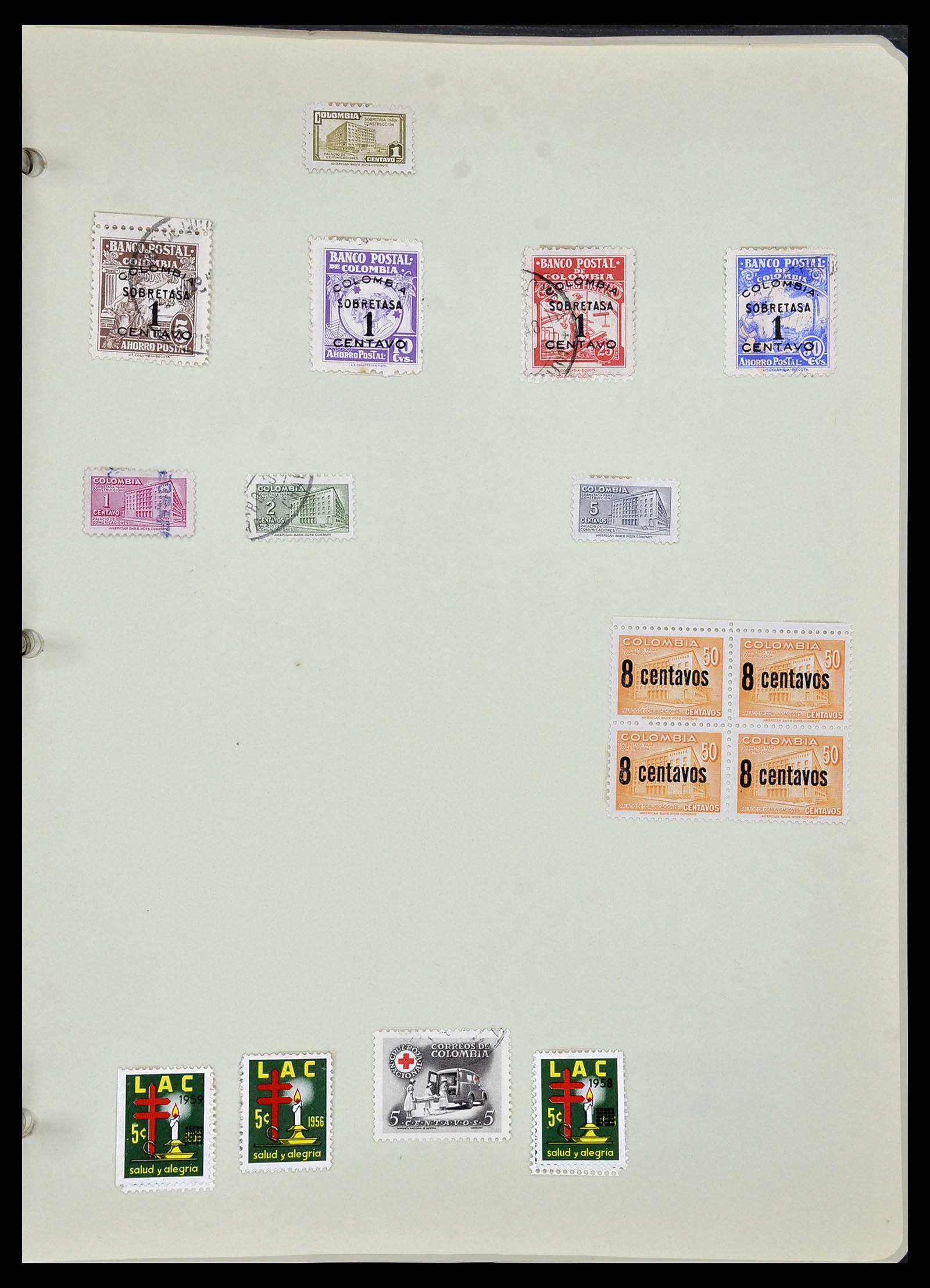 34427 068 - Postzegelverzameling 34427 Colombia 1883-1968.