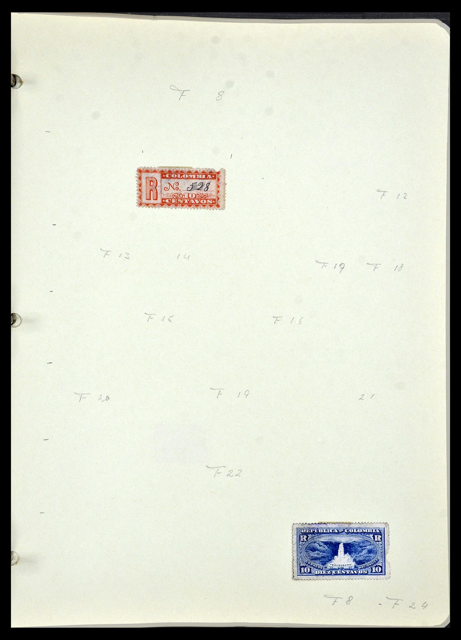 34427 069 - Postzegelverzameling 34427 Colombia 1883-1968.