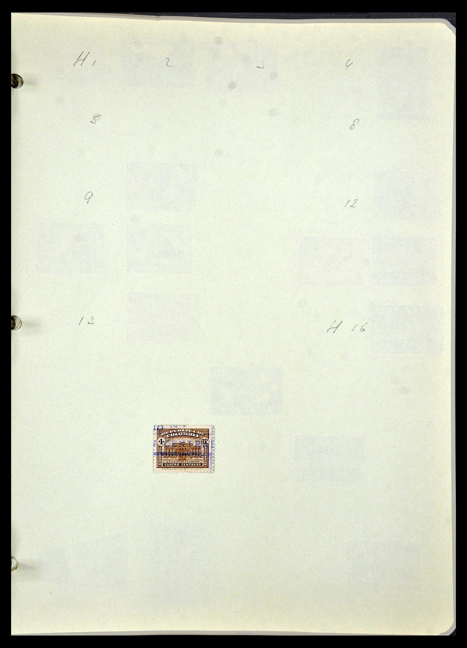 34427 070 - Postzegelverzameling 34427 Colombia 1883-1968.