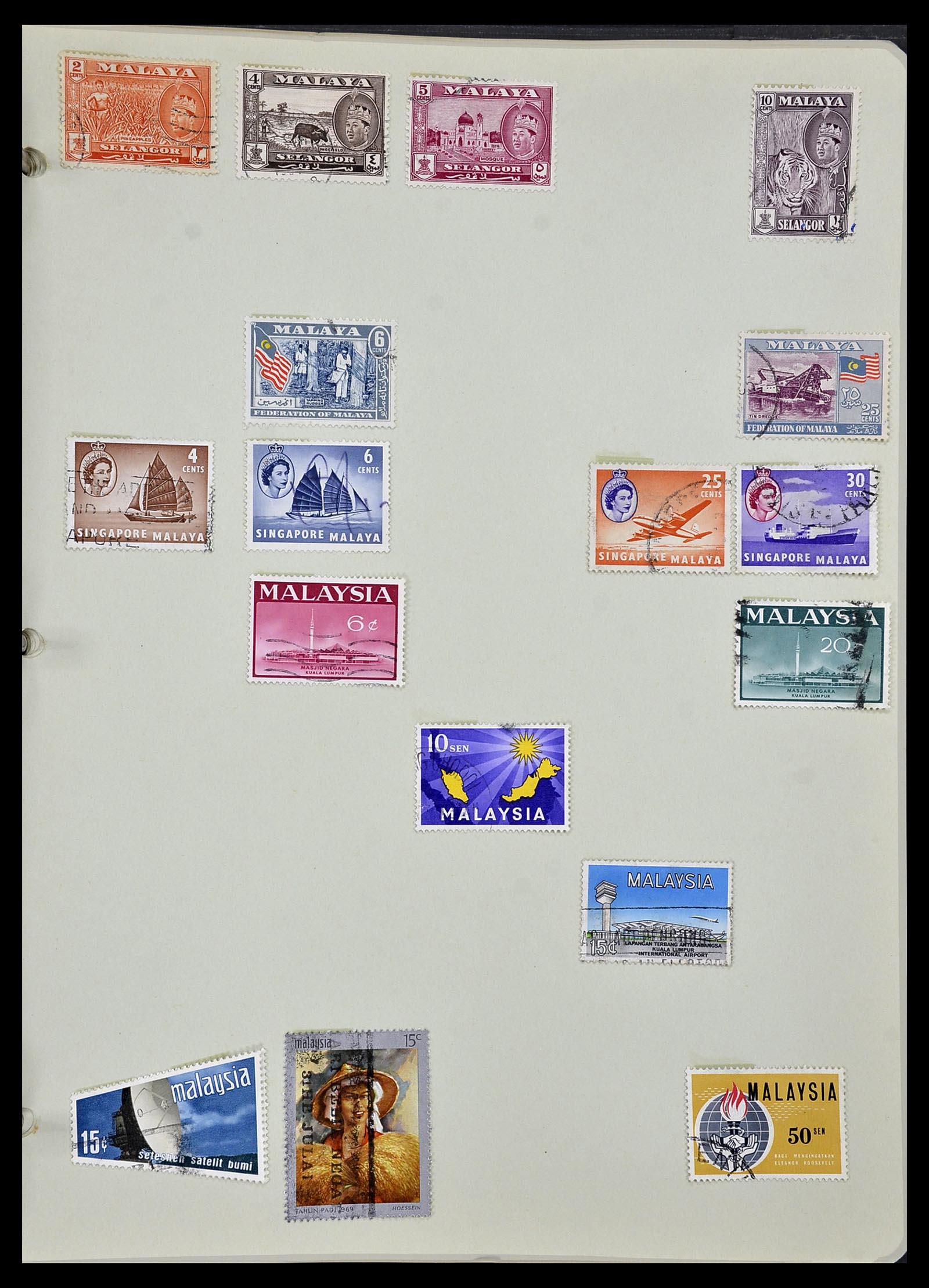 34427 071 - Postzegelverzameling 34427 Colombia 1883-1968.