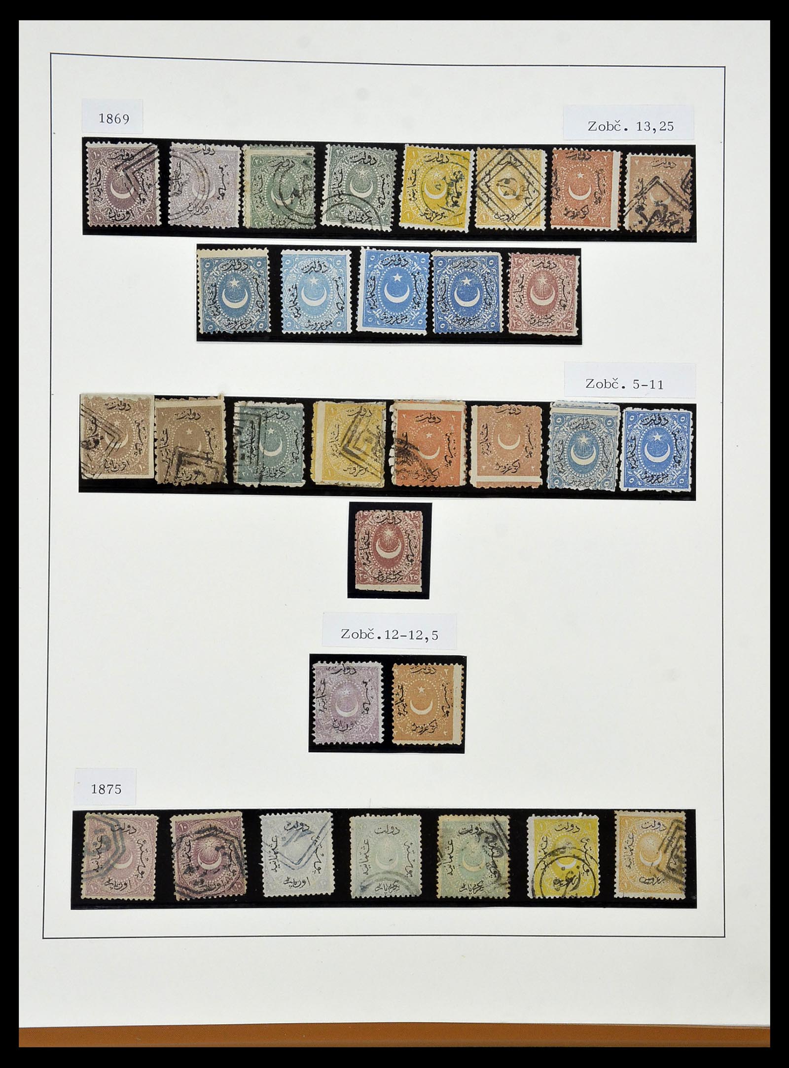 34430 002 - Stamp Collection 34430 Turkey 1863-1911.