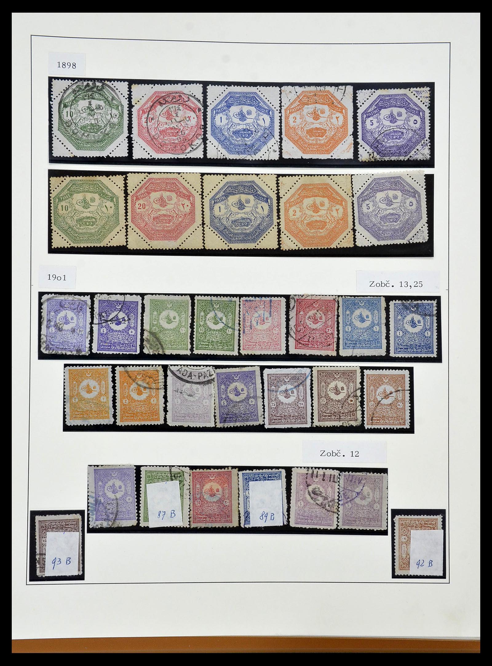 34430 007 - Stamp Collection 34430 Turkey 1863-1911.