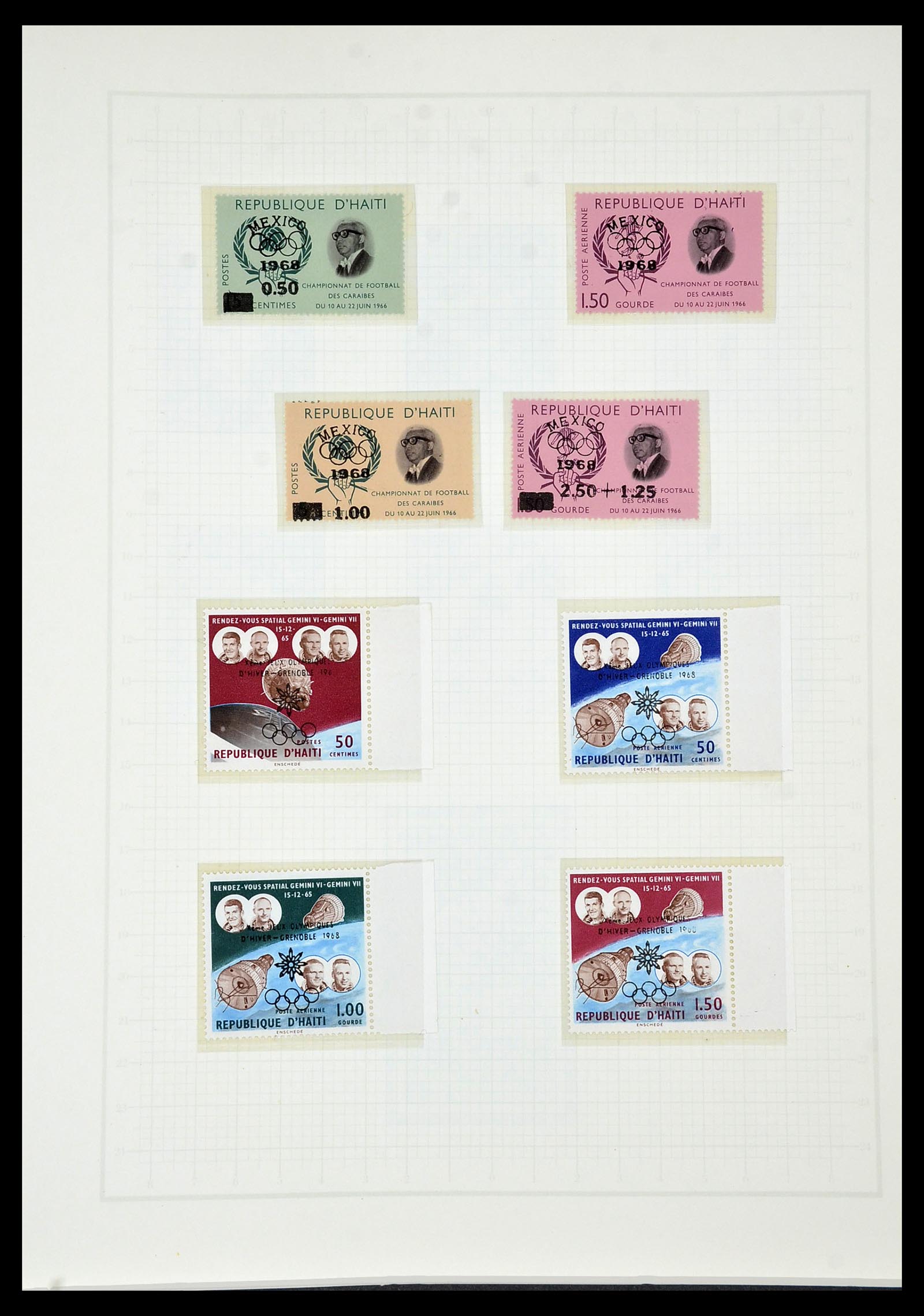 34431 529 - Postzegelverzameling 34431 Olympische Spelen 1964-1968.