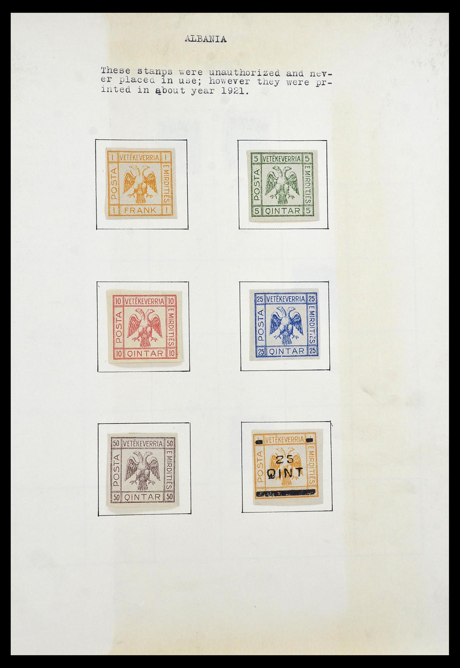 34433 001 - Postzegelverzameling 34433 Wereld 1883-1950.