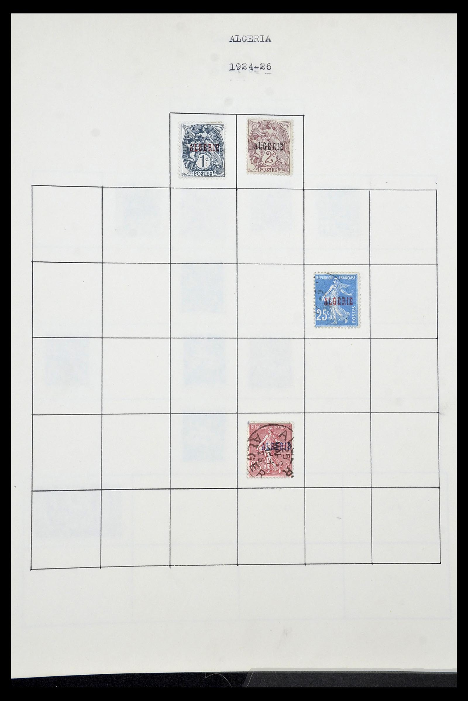 34433 002 - Postzegelverzameling 34433 Wereld 1883-1950.