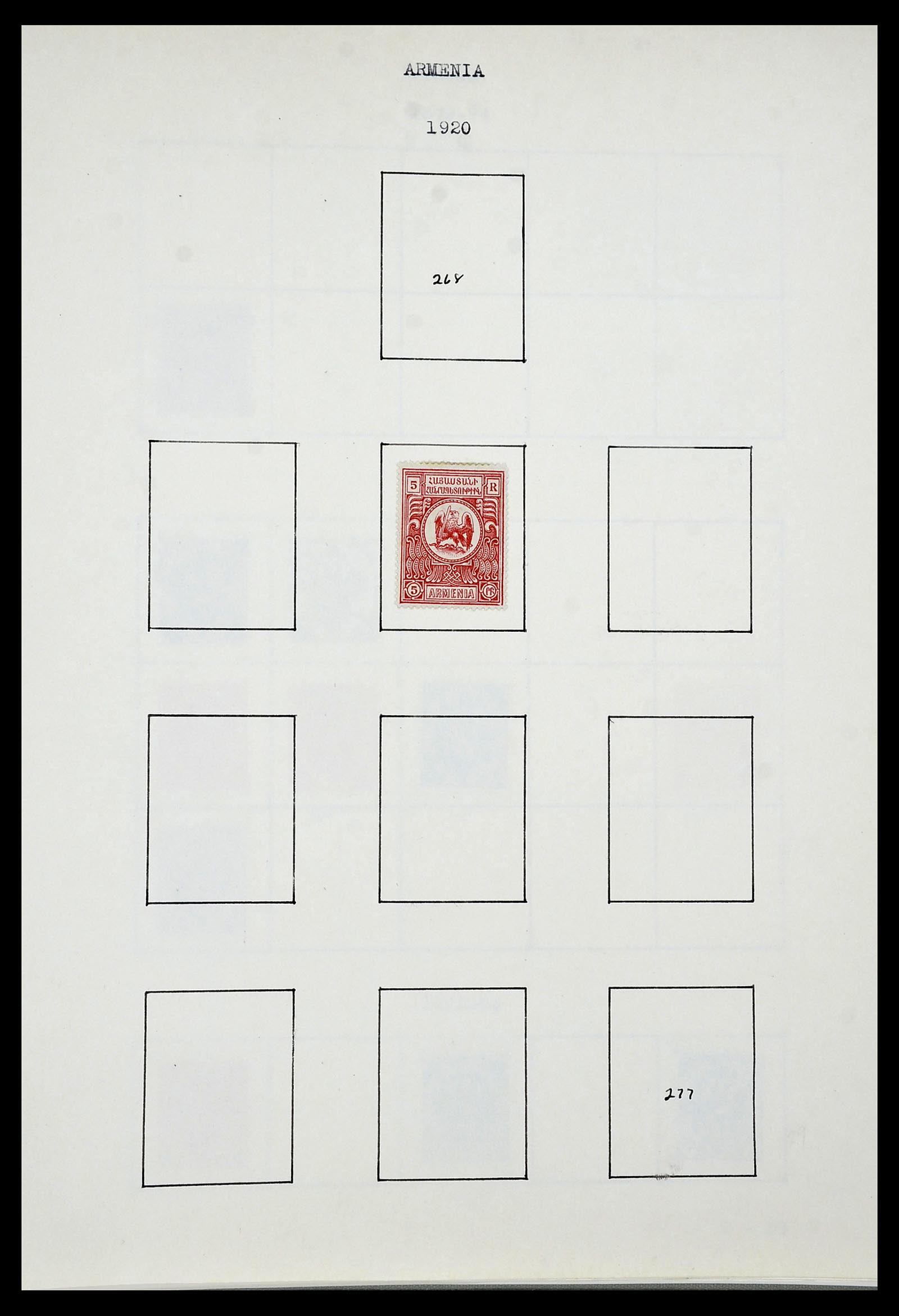 34433 011 - Postzegelverzameling 34433 Wereld 1883-1950.