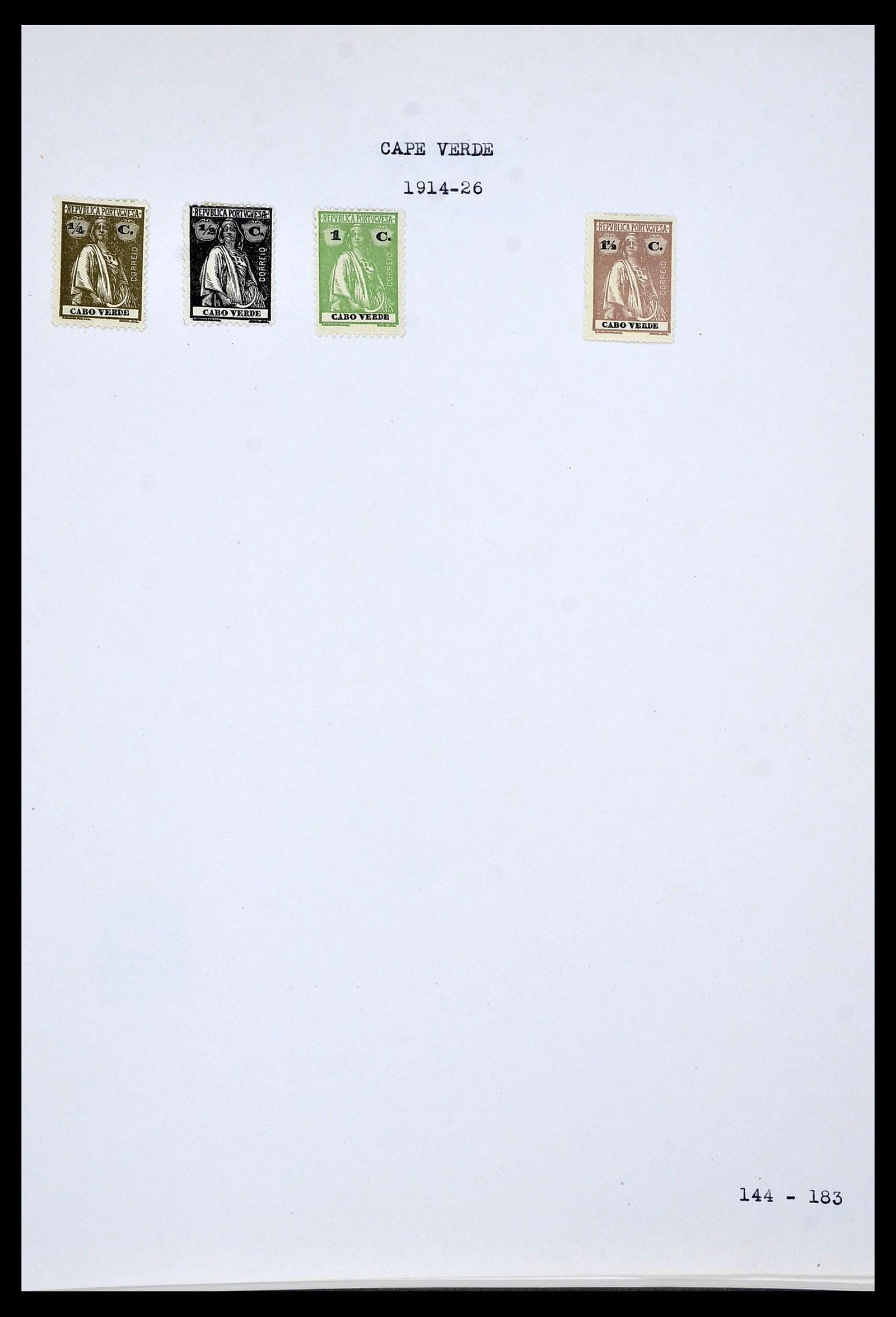 34433 021 - Postzegelverzameling 34433 Wereld 1883-1950.