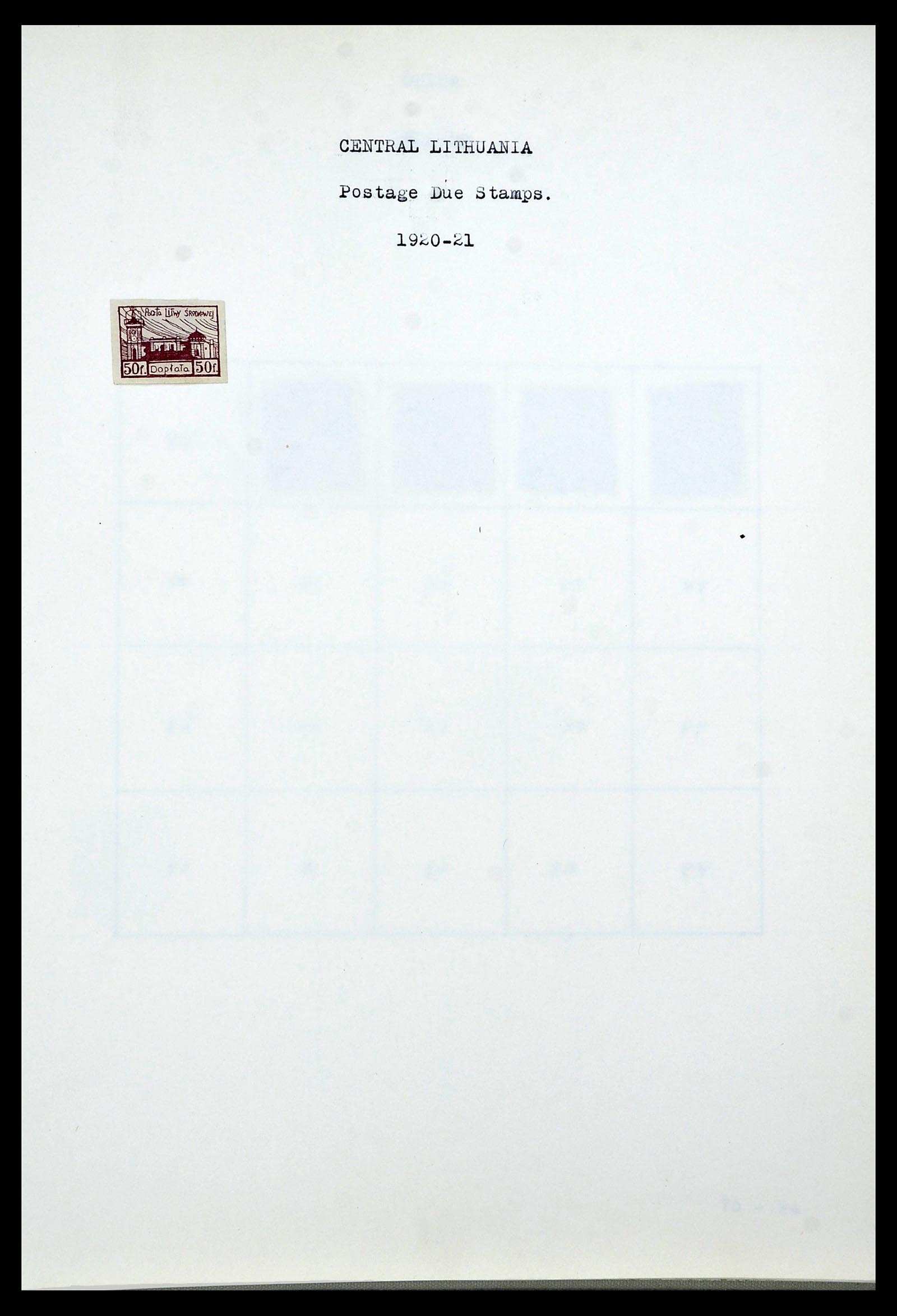 34433 025 - Postzegelverzameling 34433 Wereld 1883-1950.