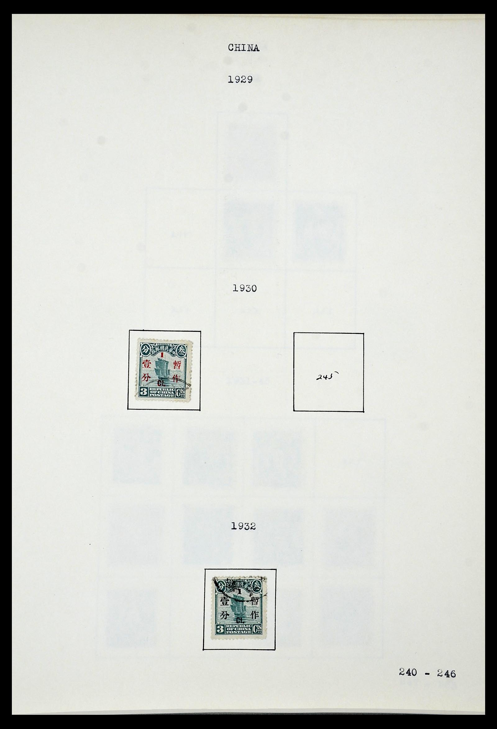 34433 031 - Postzegelverzameling 34433 Wereld 1883-1950.