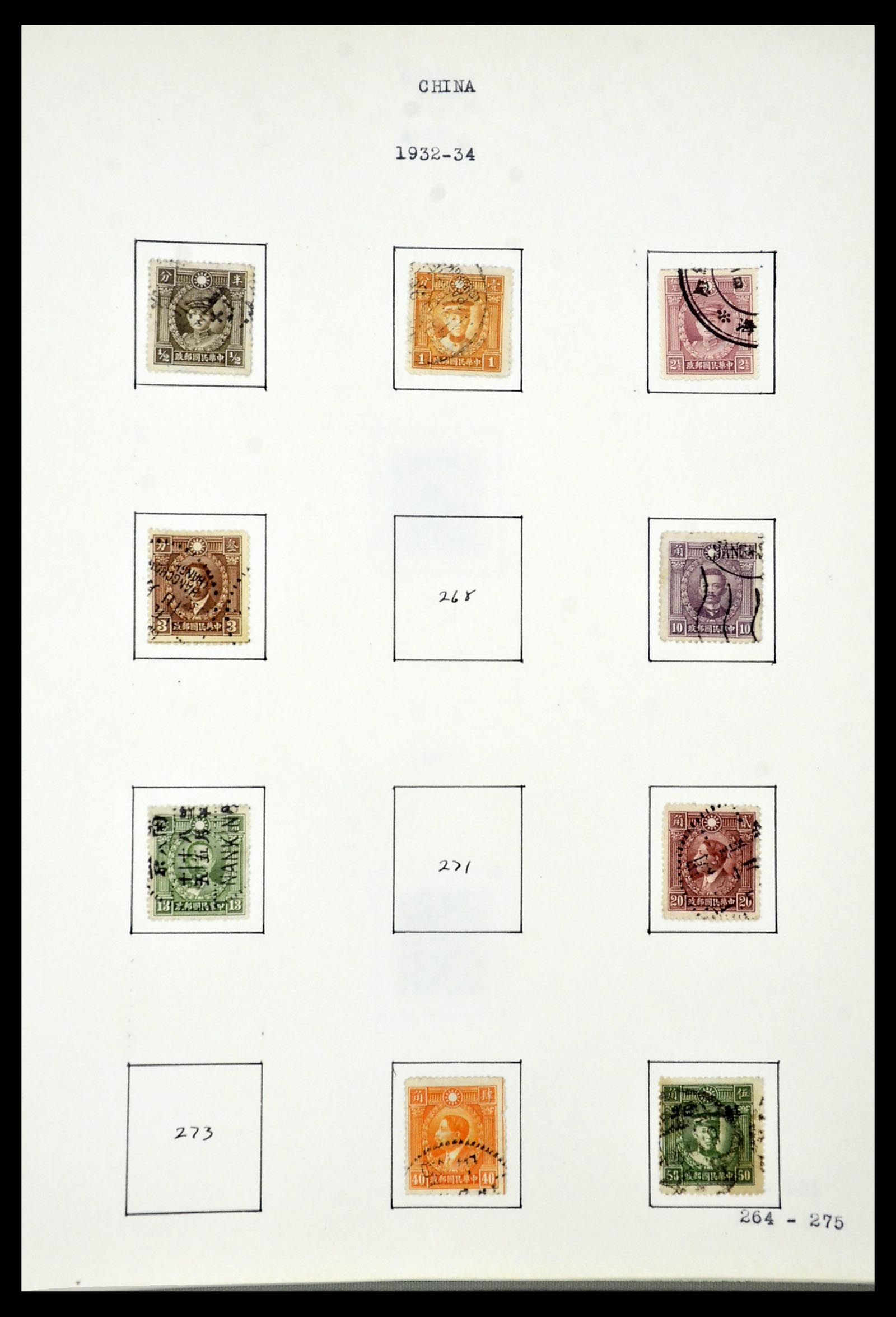 34433 033 - Postzegelverzameling 34433 Wereld 1883-1950.