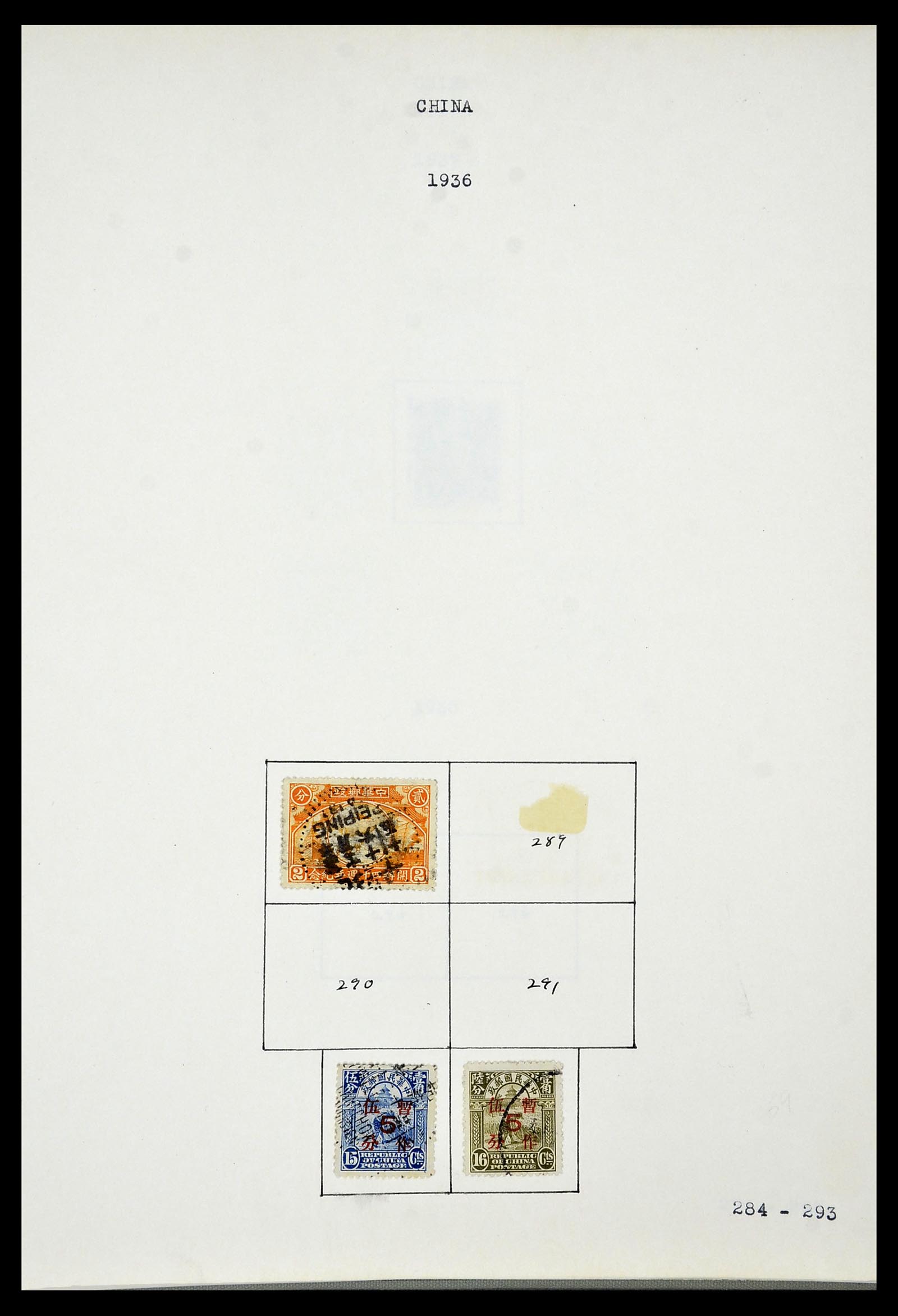 34433 035 - Postzegelverzameling 34433 Wereld 1883-1950.