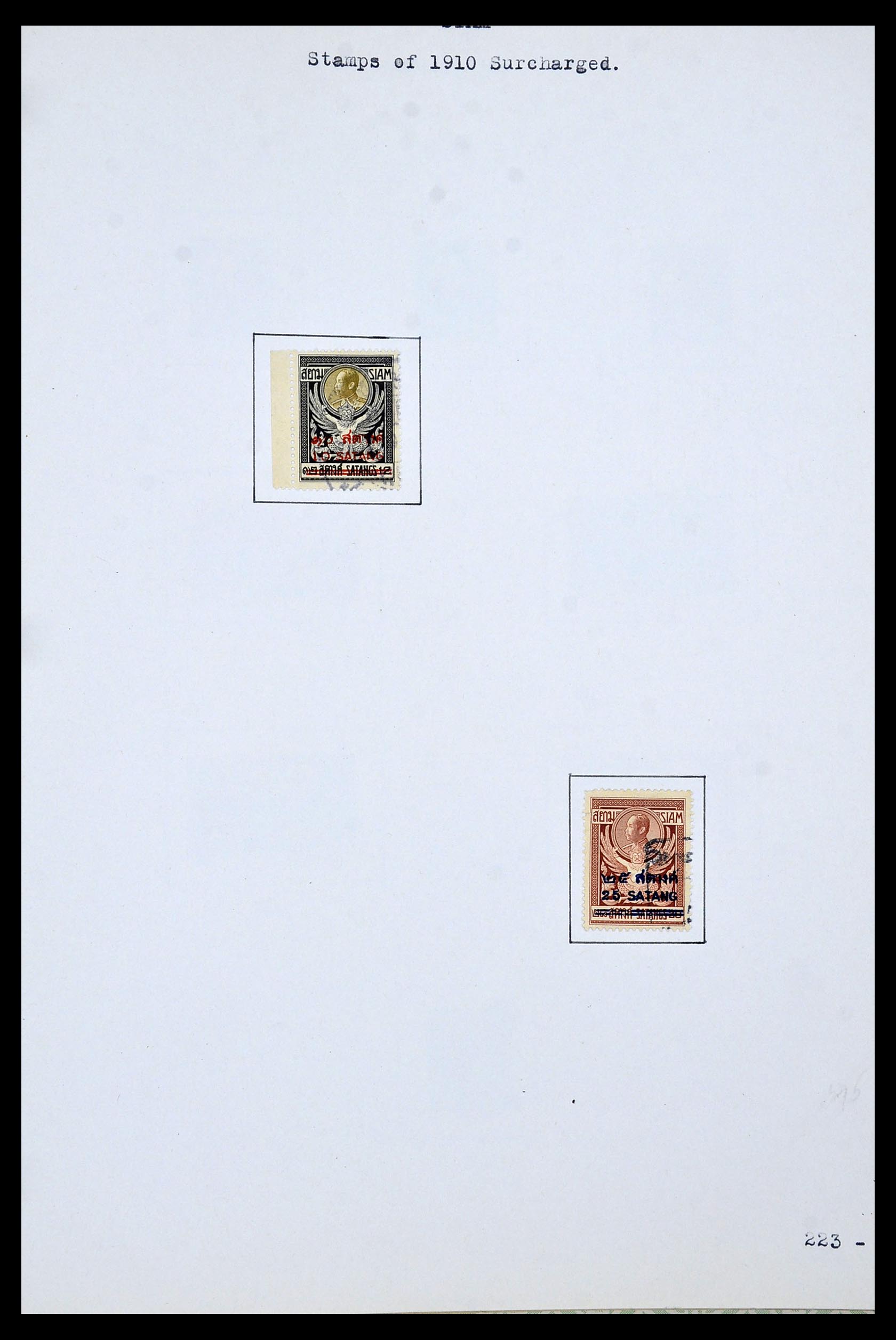 34433 078 - Postzegelverzameling 34433 Wereld 1883-1950.