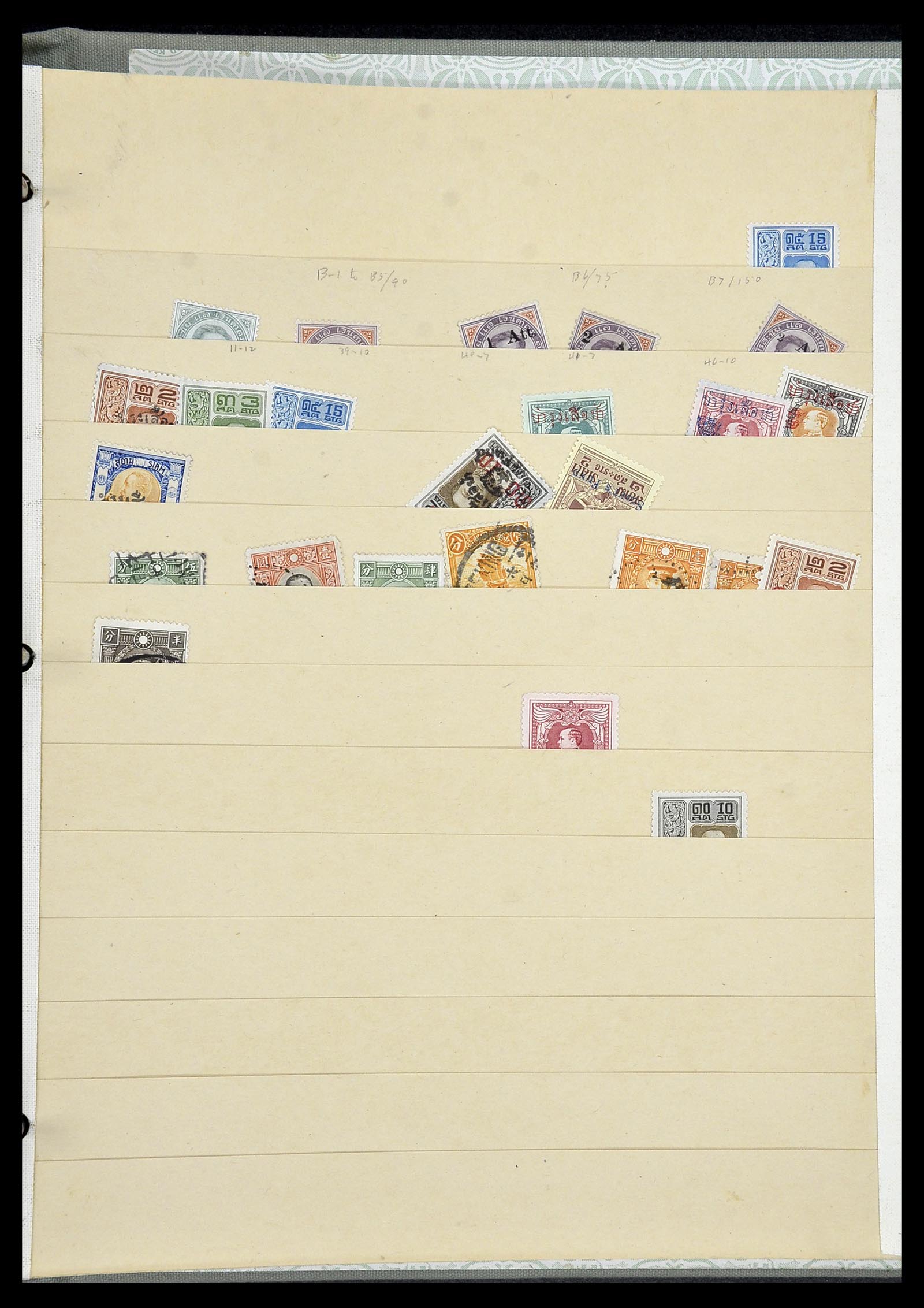 34433 081 - Postzegelverzameling 34433 Wereld 1883-1950.