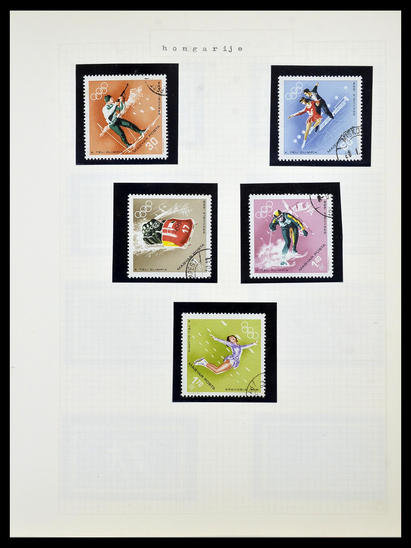 34434 082 - Stamp Collection 34434 Olympics 1920-1976.