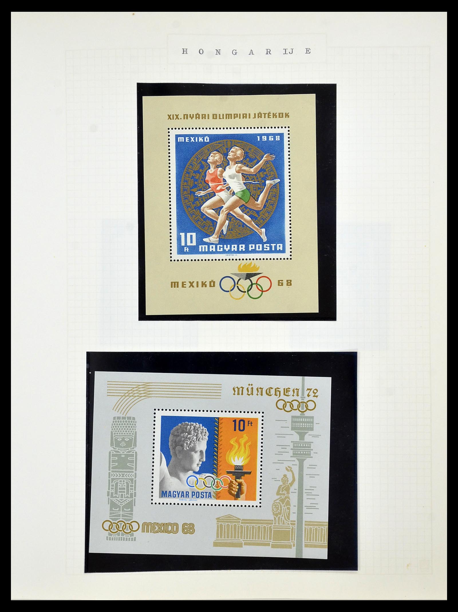 34434 085 - Stamp Collection 34434 Olympics 1920-1976.