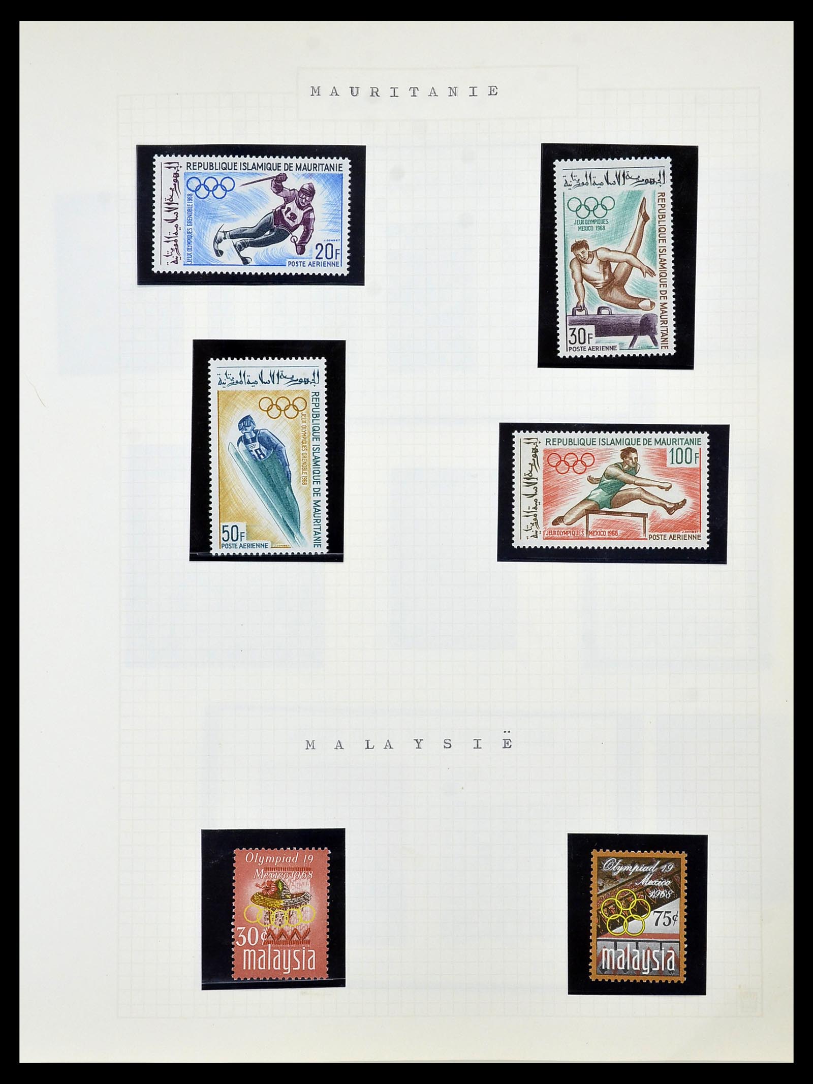 34434 099 - Stamp Collection 34434 Olympics 1920-1976.