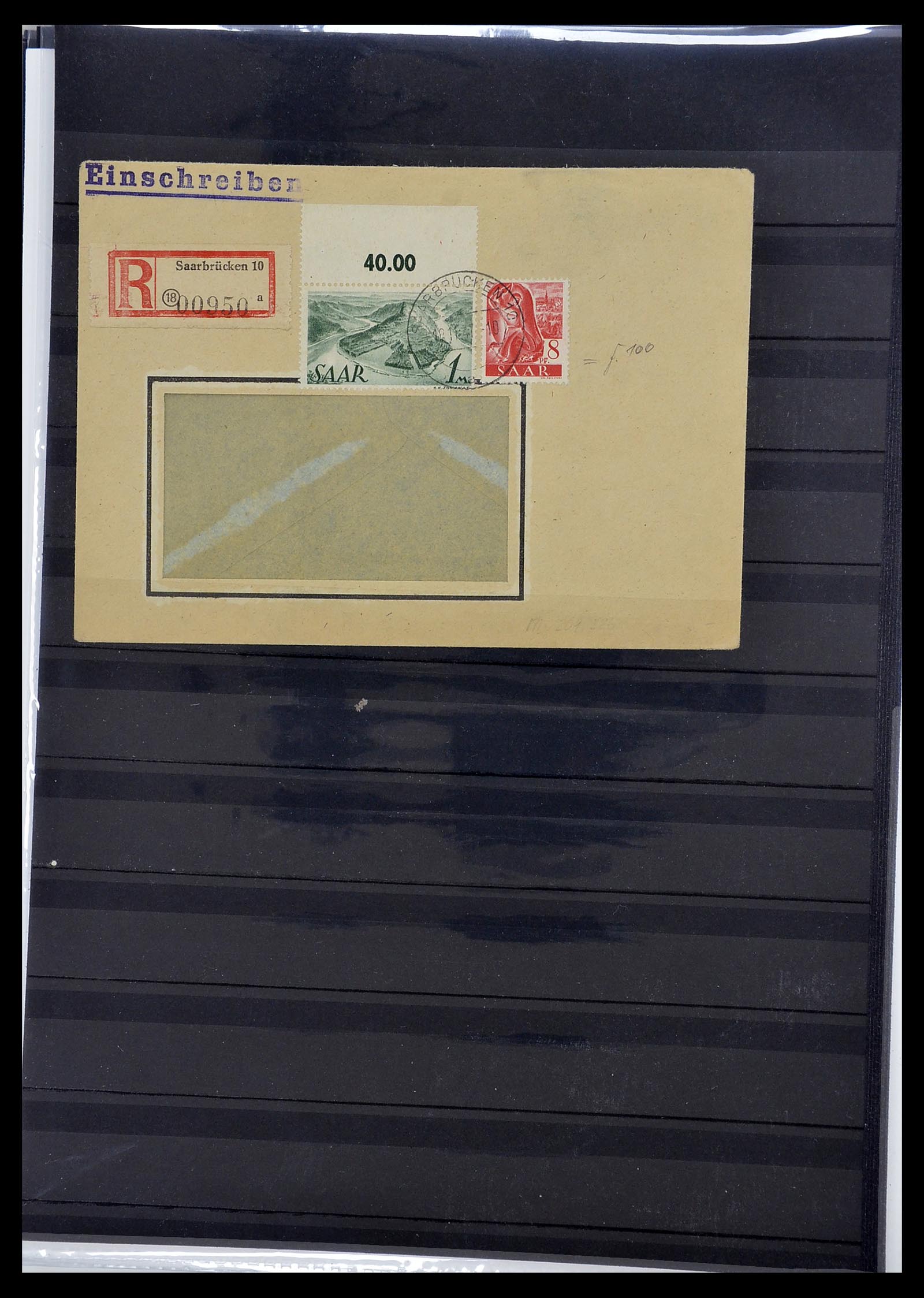 34435 029 - Stamp Collection 34435 Saar 1947-1959.
