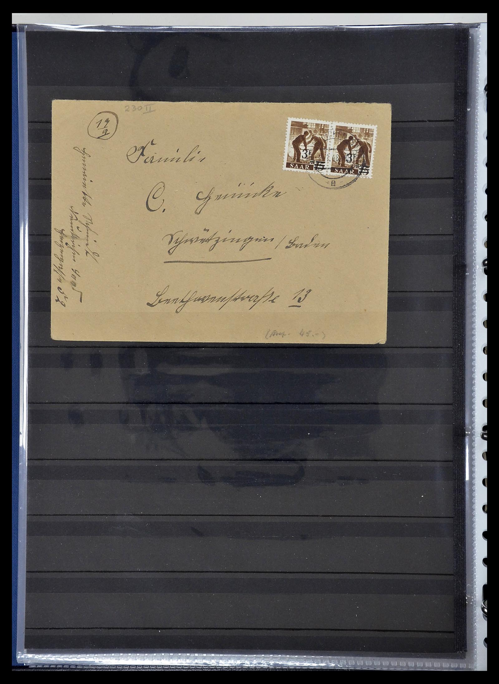 34435 037 - Stamp Collection 34435 Saar 1947-1959.