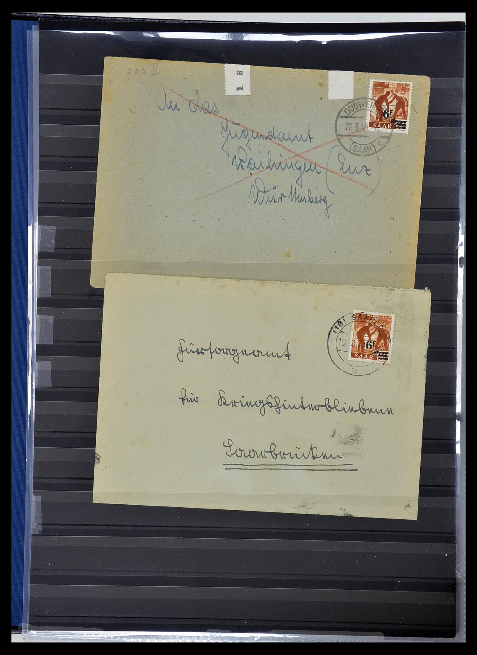 34435 041 - Stamp Collection 34435 Saar 1947-1959.