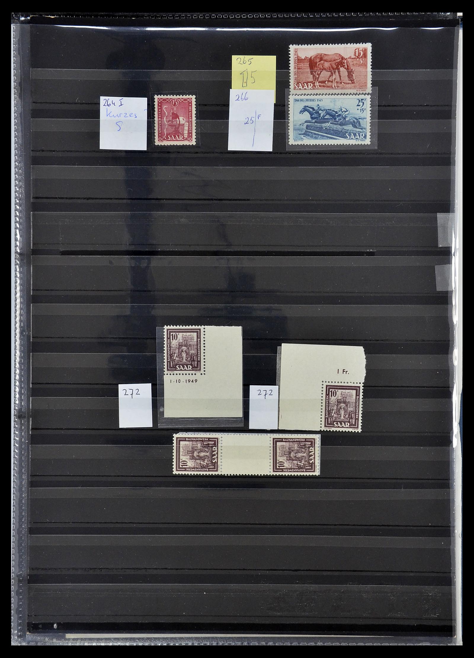 34435 054 - Stamp Collection 34435 Saar 1947-1959.