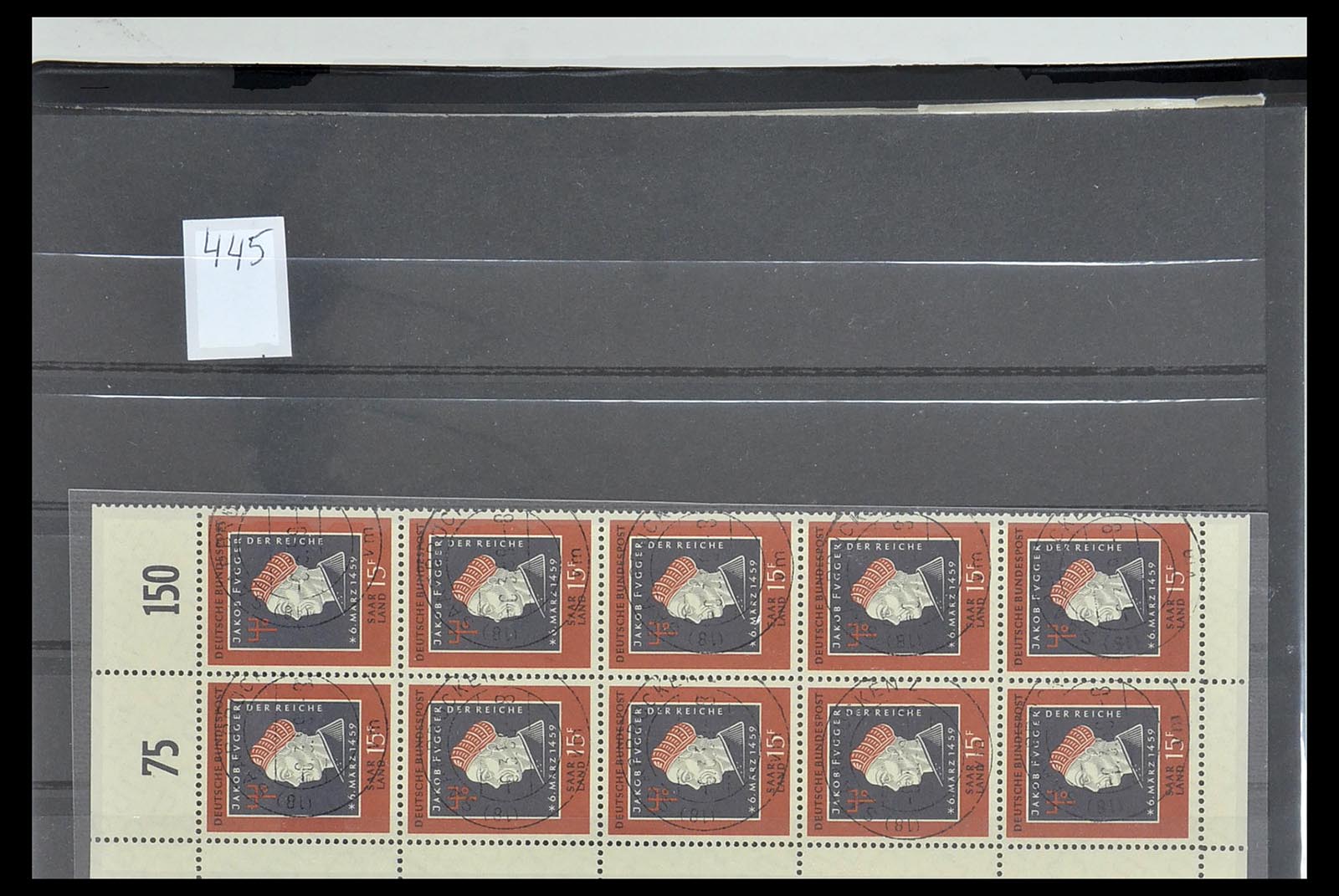 34435 247 - Stamp Collection 34435 Saar 1947-1959.