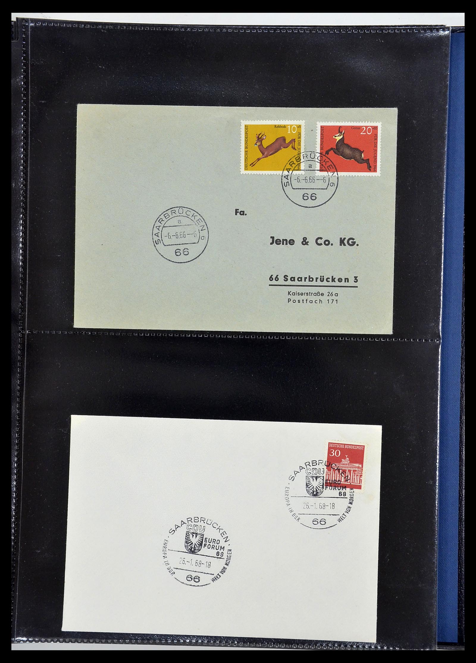 34435 252 - Stamp Collection 34435 Saar 1947-1959.