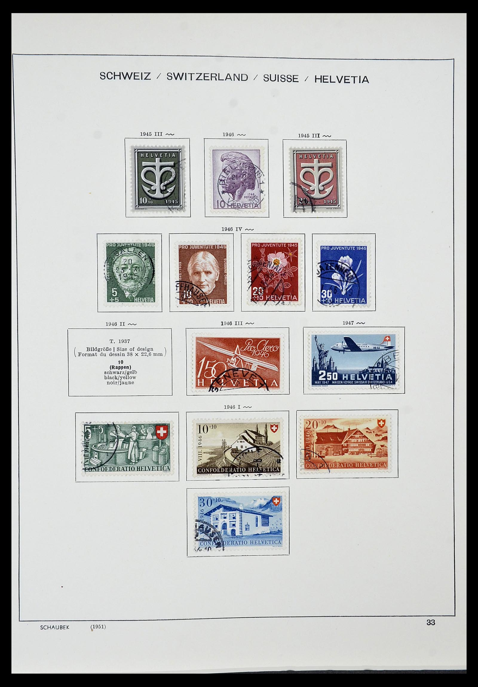 34436 027 - Stamp Collection 34436 Switzerland 1854-2016.