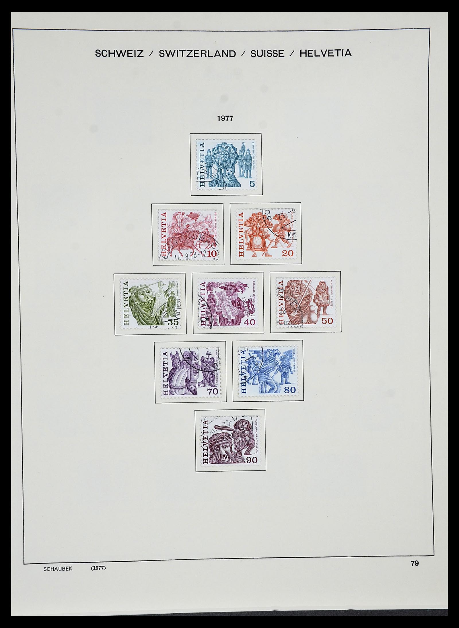 34436 076 - Postzegelverzameling 34436 Zwitserland 1854-2016.