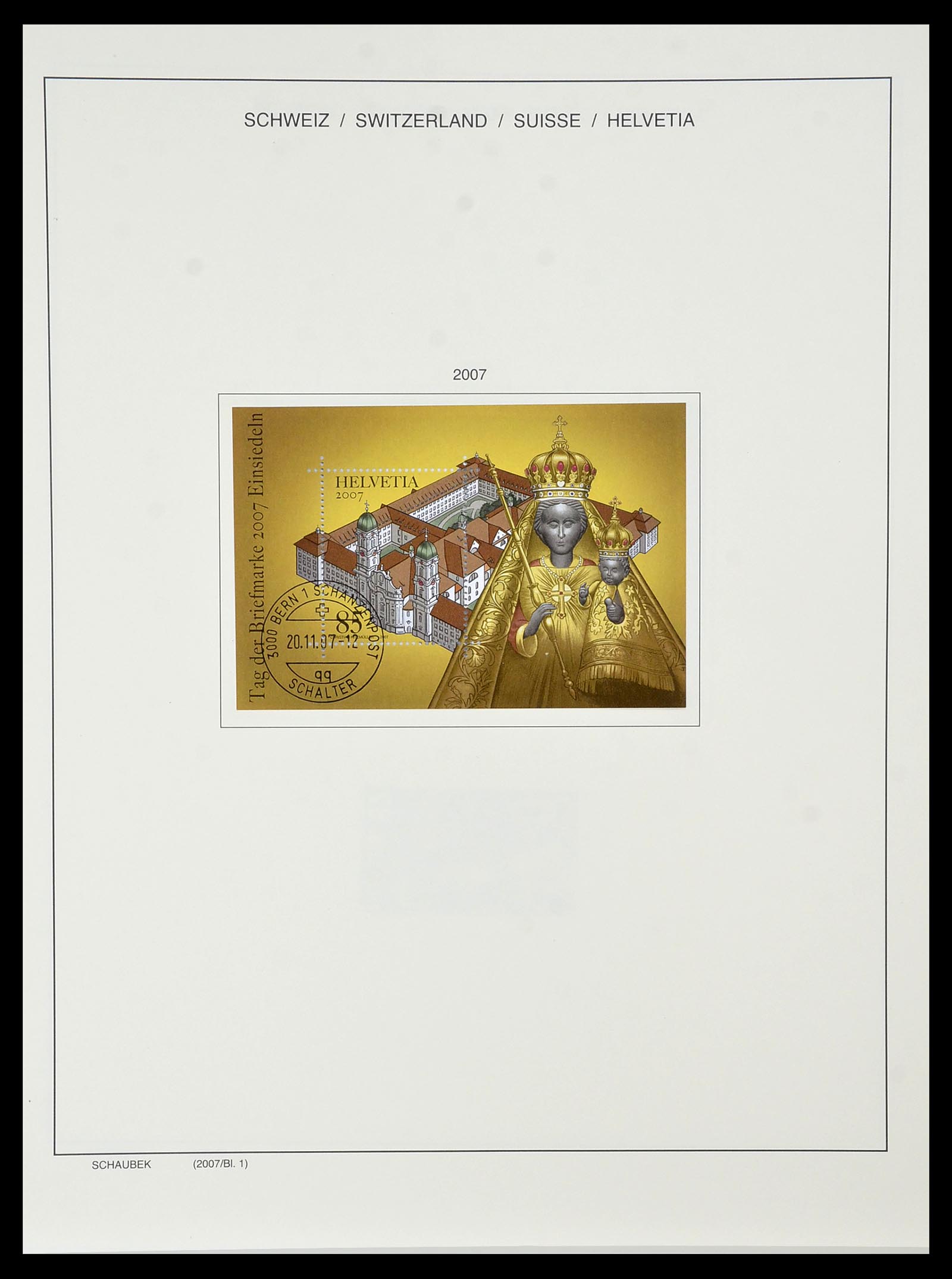 34436 250 - Stamp Collection 34436 Switzerland 1854-2016.