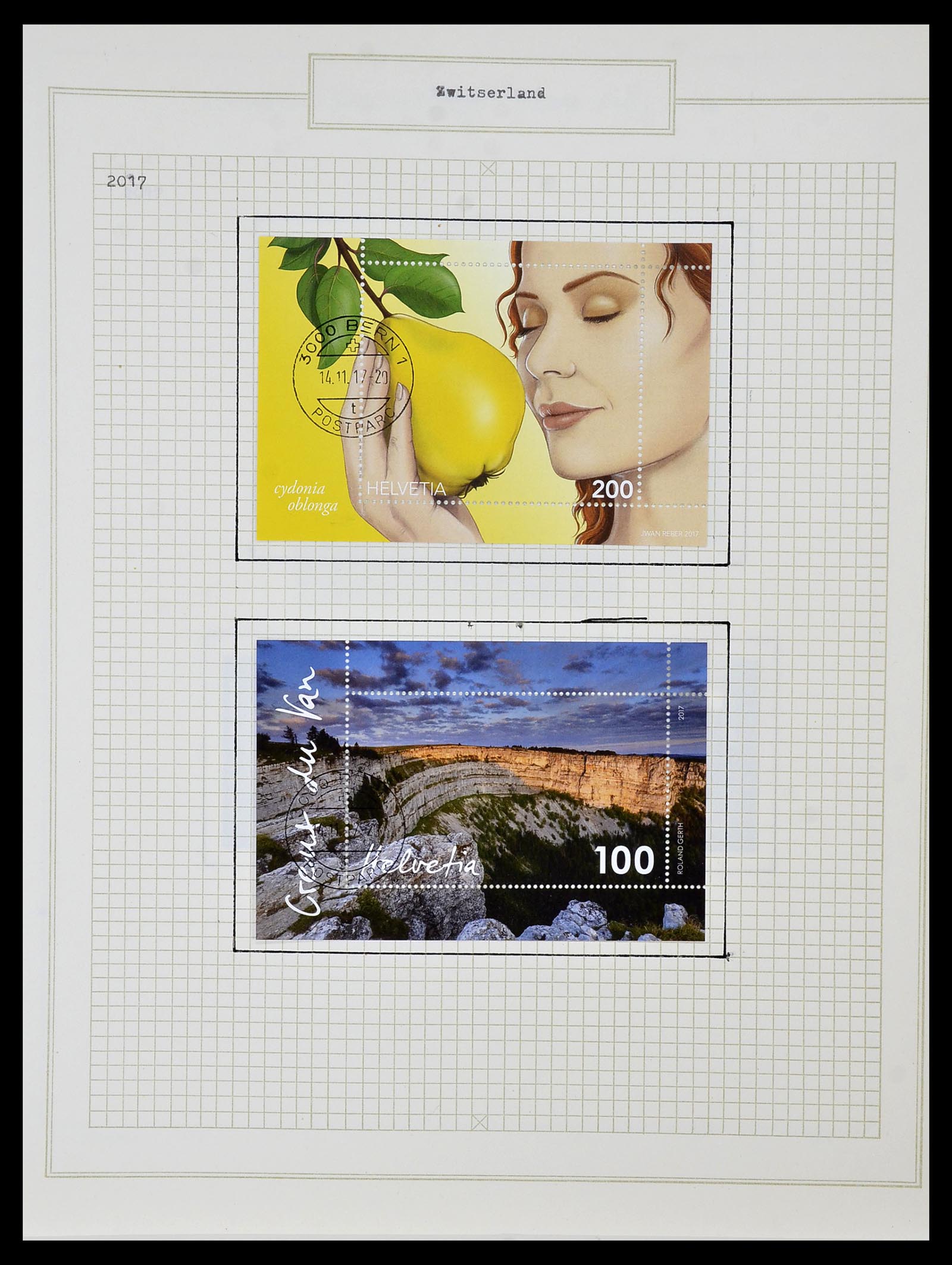 34436 264 - Postzegelverzameling 34436 Zwitserland 1854-2016.
