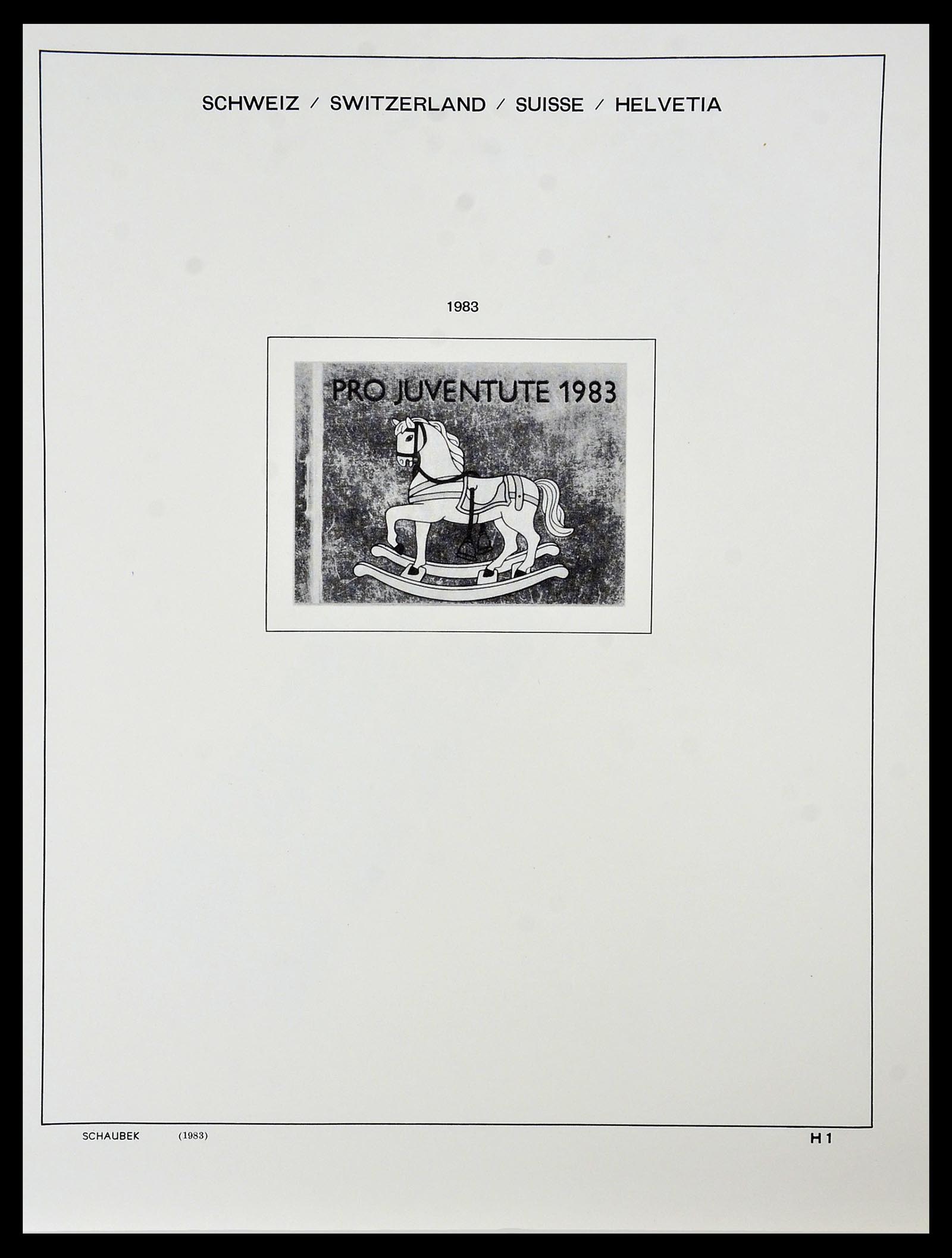 34436 266 - Postzegelverzameling 34436 Zwitserland 1854-2016.