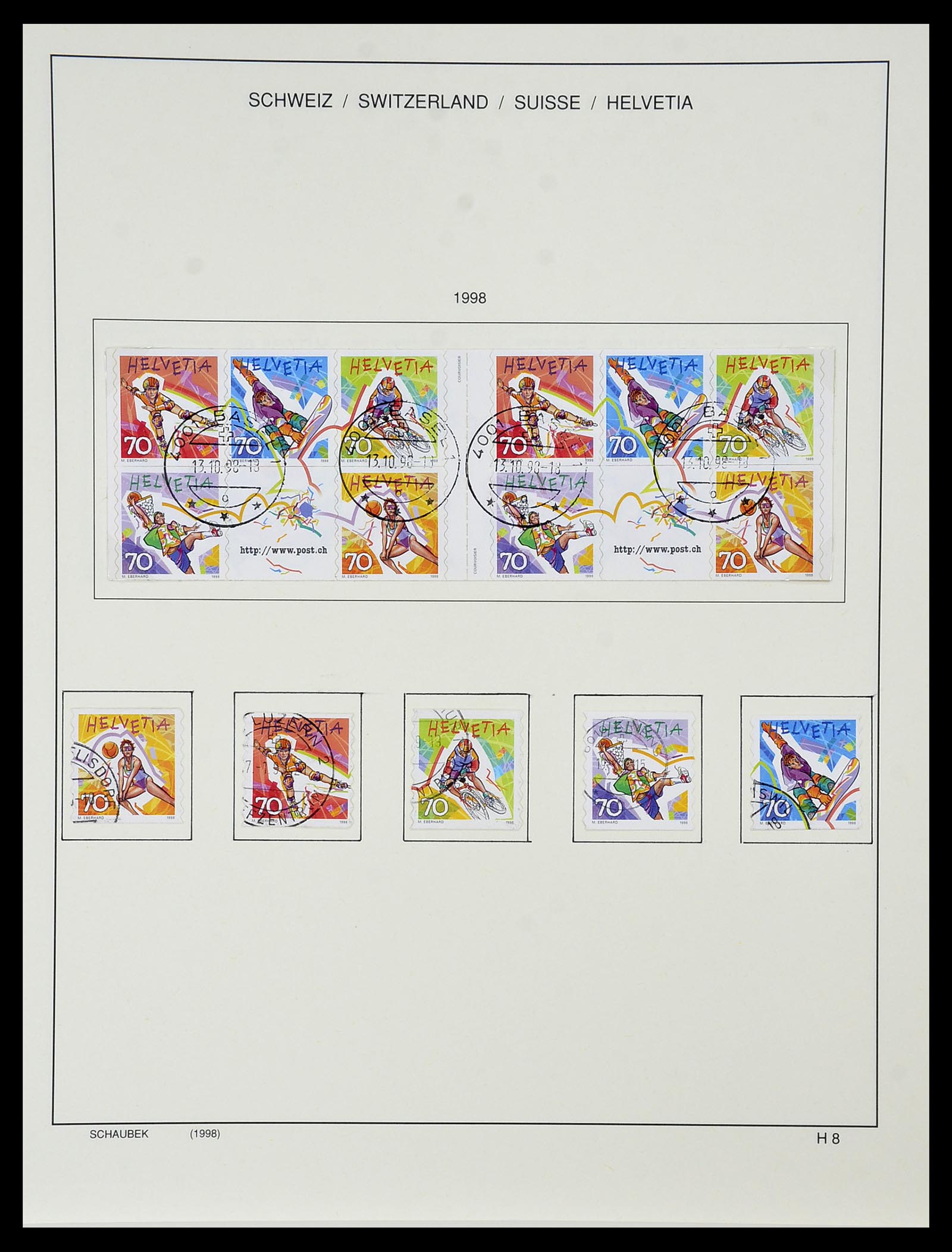 34436 273 - Postzegelverzameling 34436 Zwitserland 1854-2016.