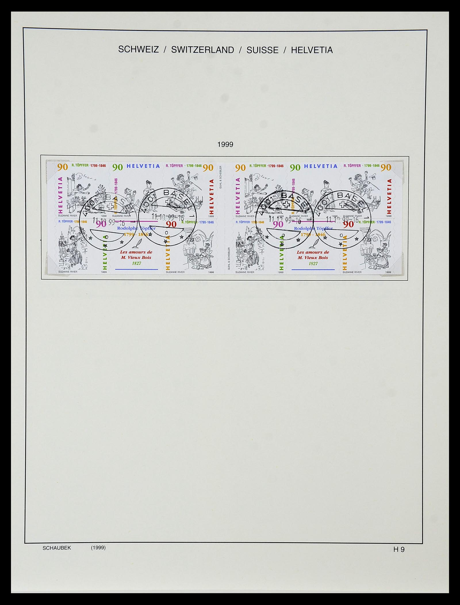 34436 274 - Stamp Collection 34436 Switzerland 1854-2016.