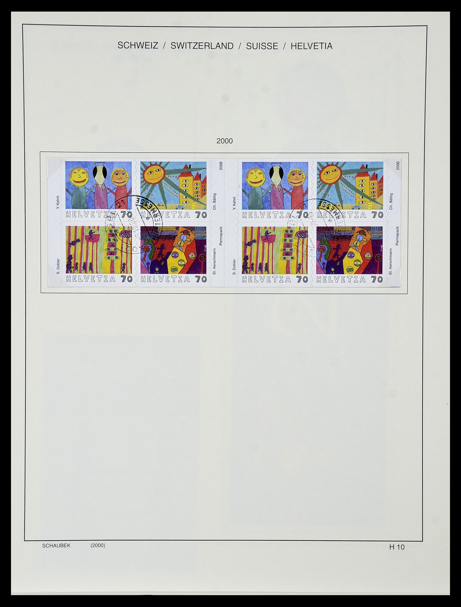 34436 275 - Postzegelverzameling 34436 Zwitserland 1854-2016.