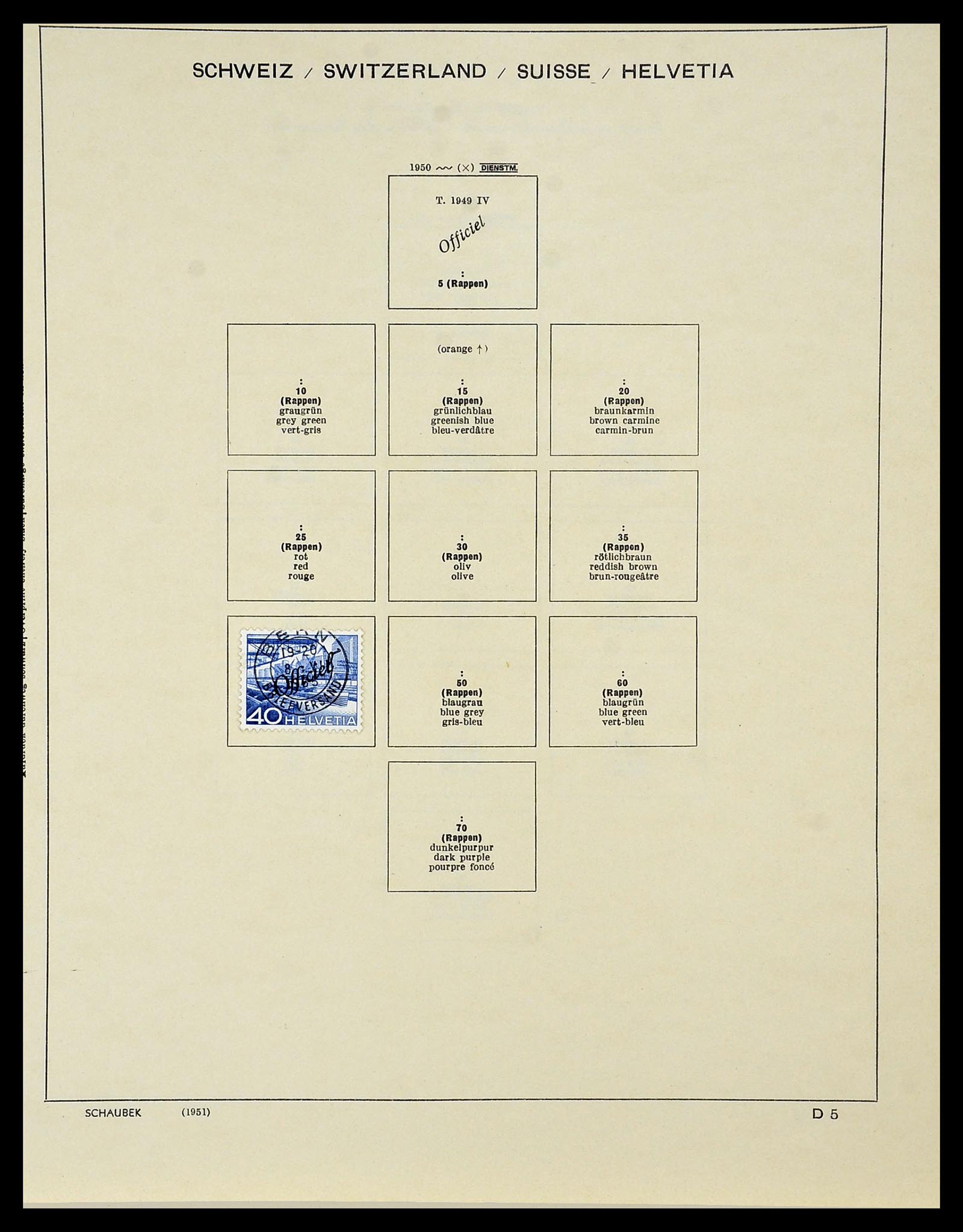 34436 282 - Postzegelverzameling 34436 Zwitserland 1854-2016.